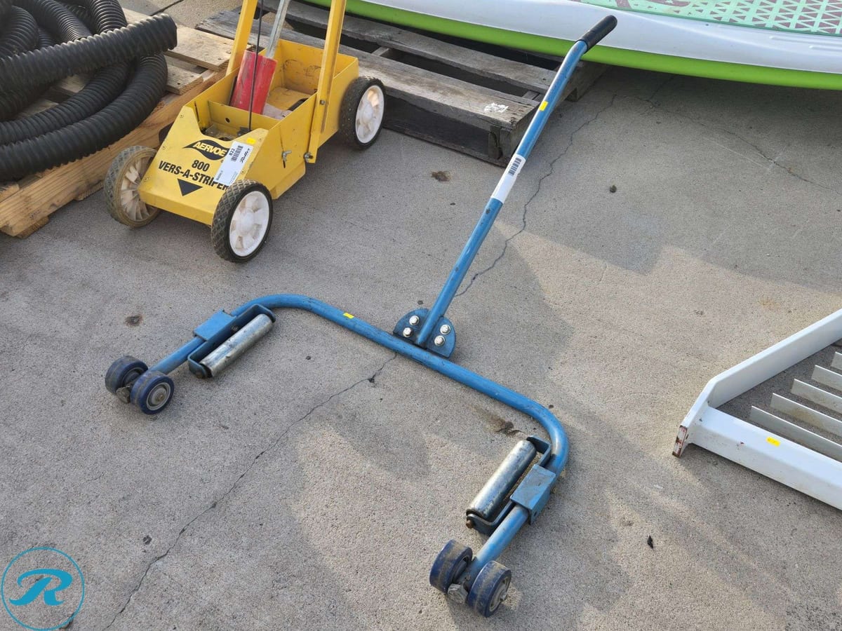 Blue Steel Vehicle Wheel Dolly - Government Auction in Denver, CO ...