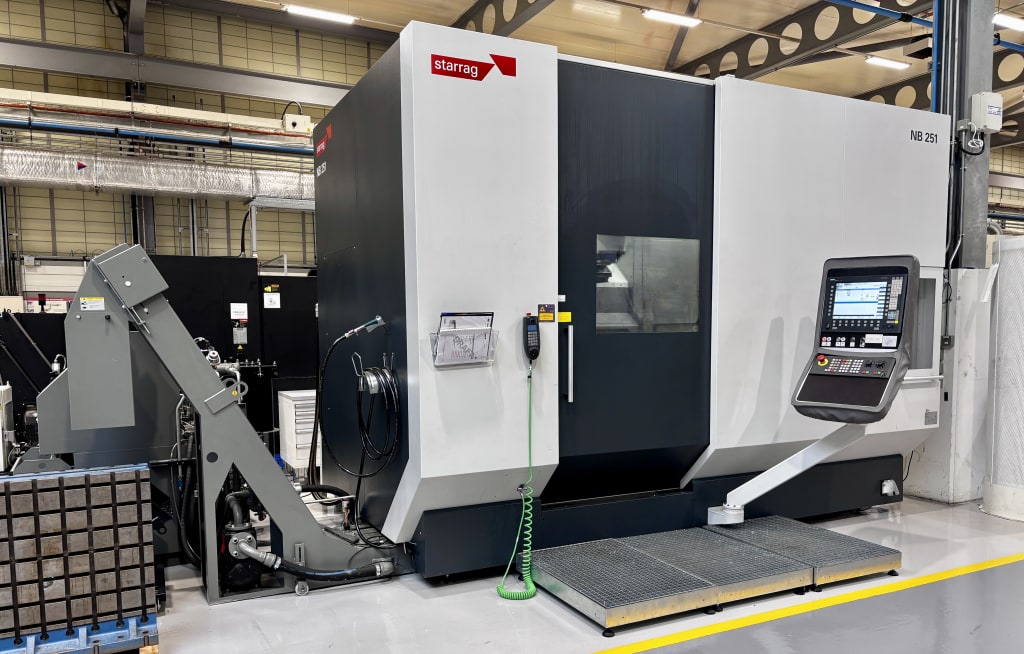 2019 Starrag NB251 CNC Blisk Horizontal 5 Axis Simultaneous Machining ...
