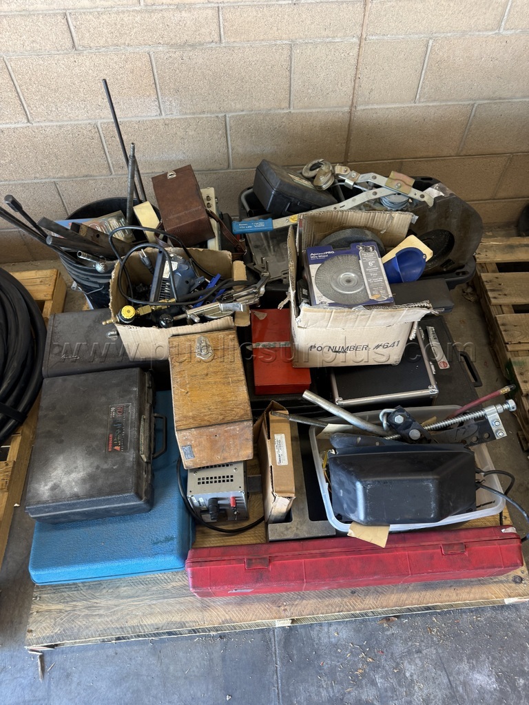Assorted Automotive & Industrial Tools, Equipment and Toolboxes - Lot ...