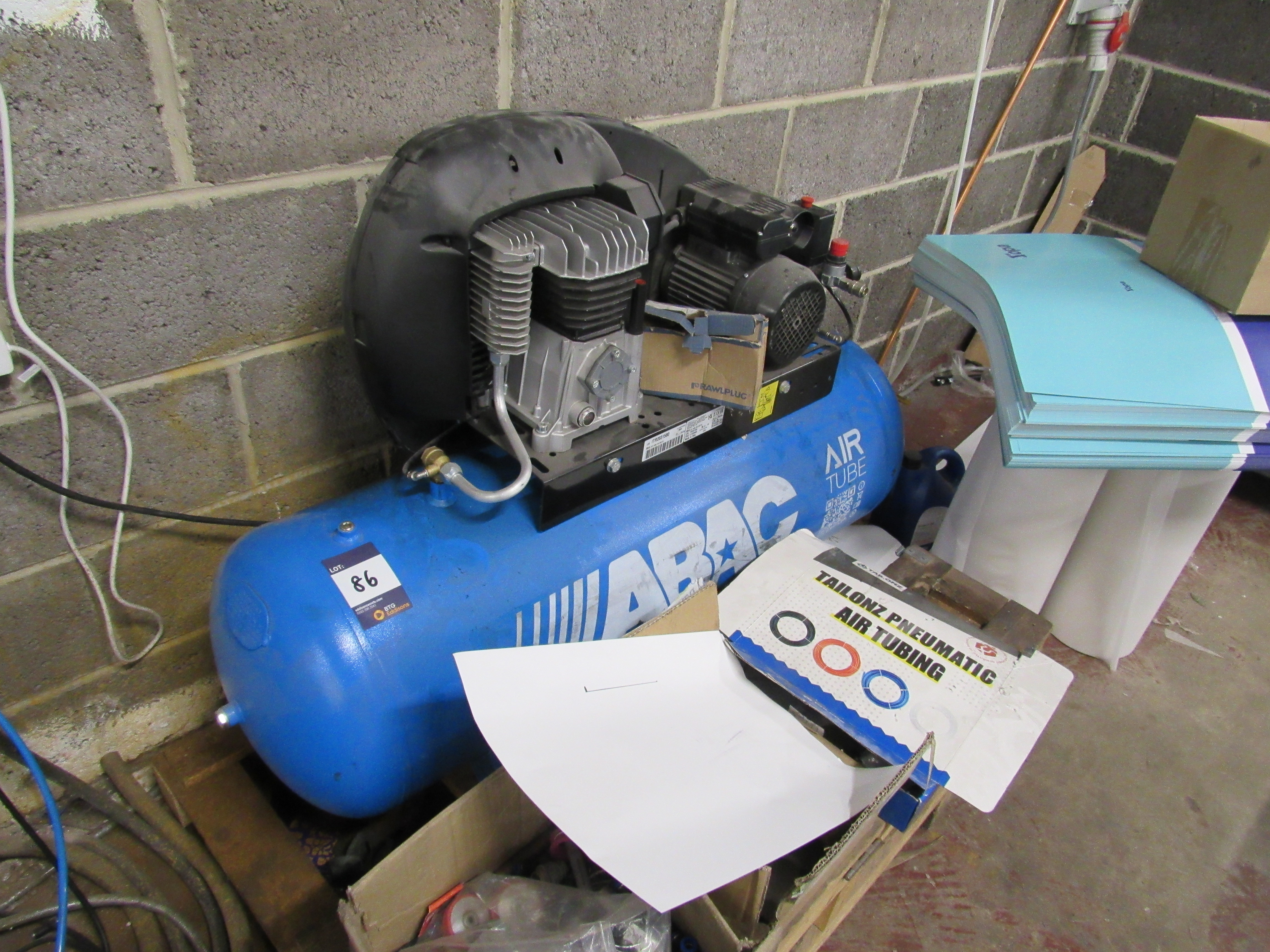 ABAC airtube EXT A298 150CMB UK receiver mounted compressor - photo 1