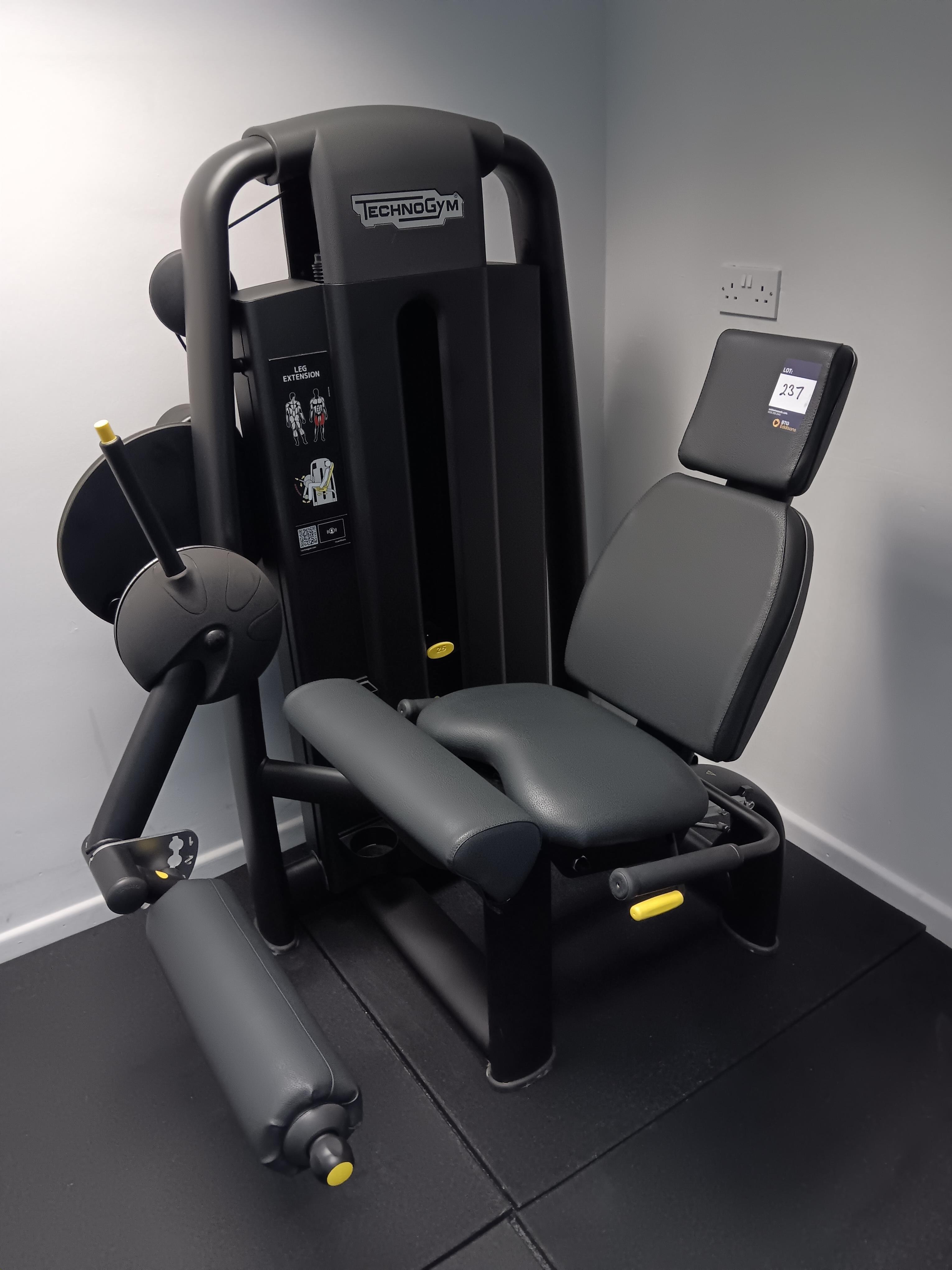 Technogym selection leg extension / curl (to be dismantled by purchaser). (sold subject to finance - photo 1
