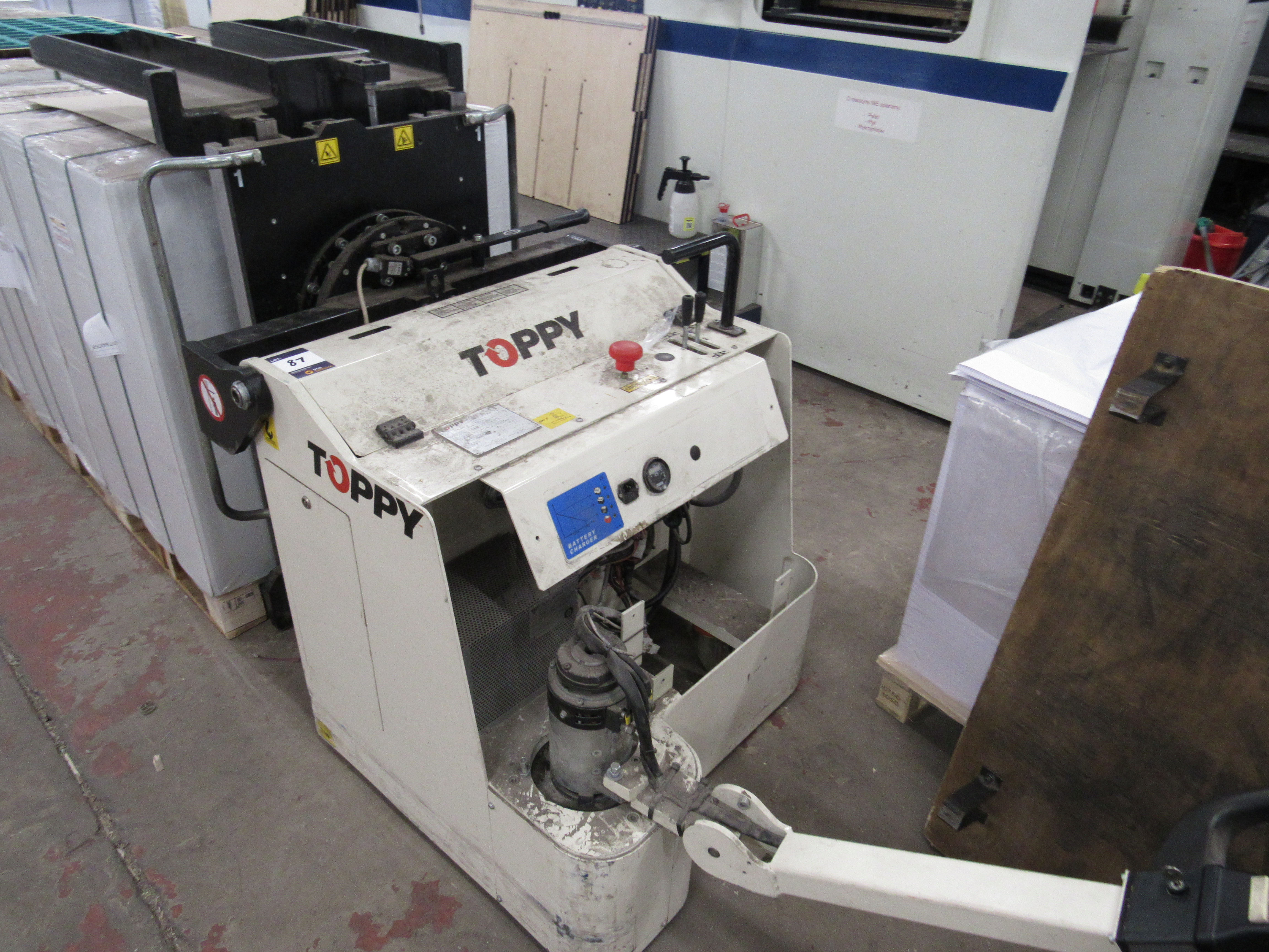 Toppy 124810 mobile pallet lifter/turner, 2006 - photo 1