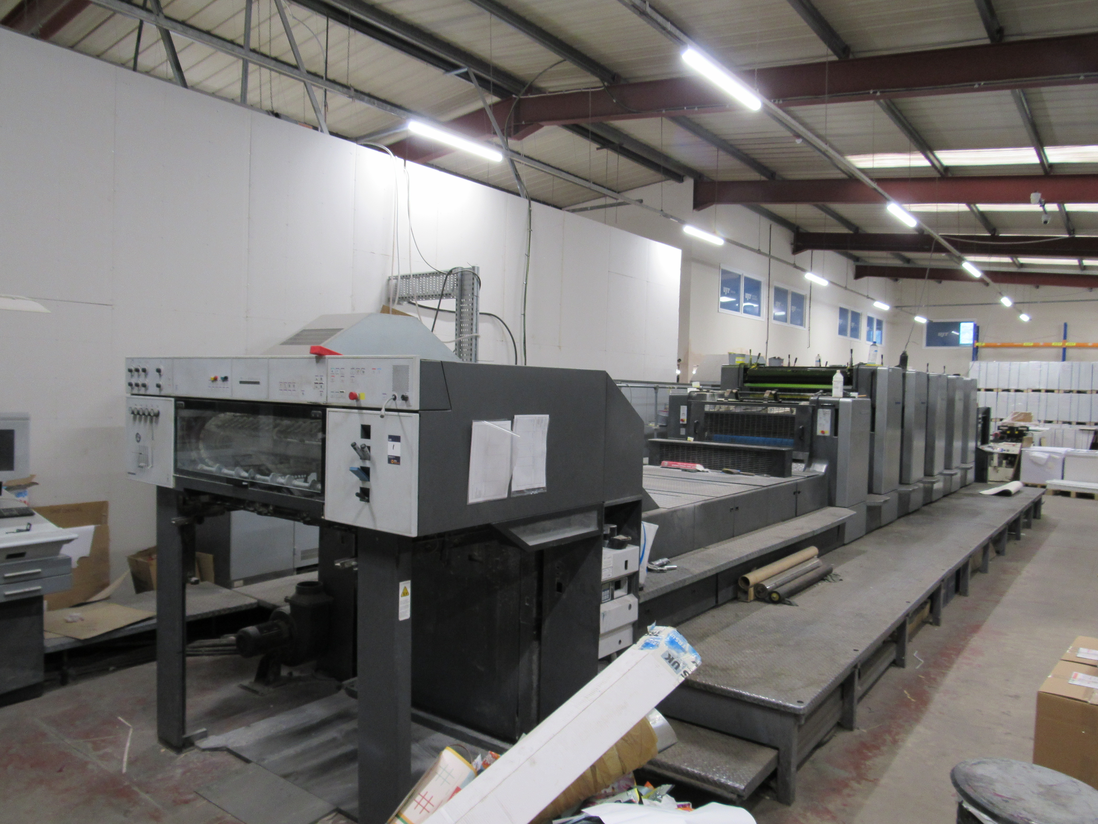 Heidelberg Speedmaster CD102-5+L uv drier, 2002, SN 544974, 213 million impressions - photo 1