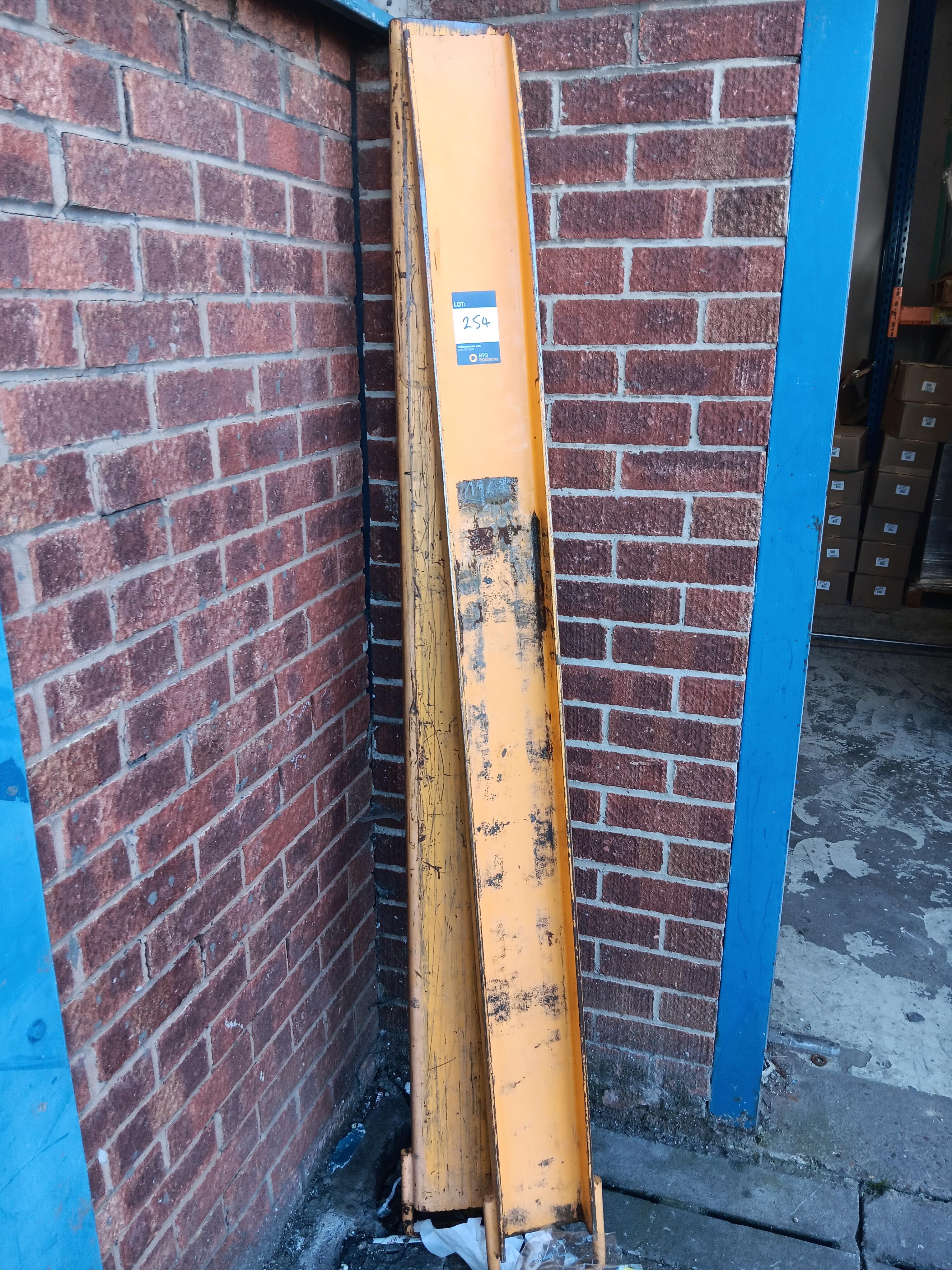 Forklift fork extensions, 1830mm (L) x 6' — photo 1