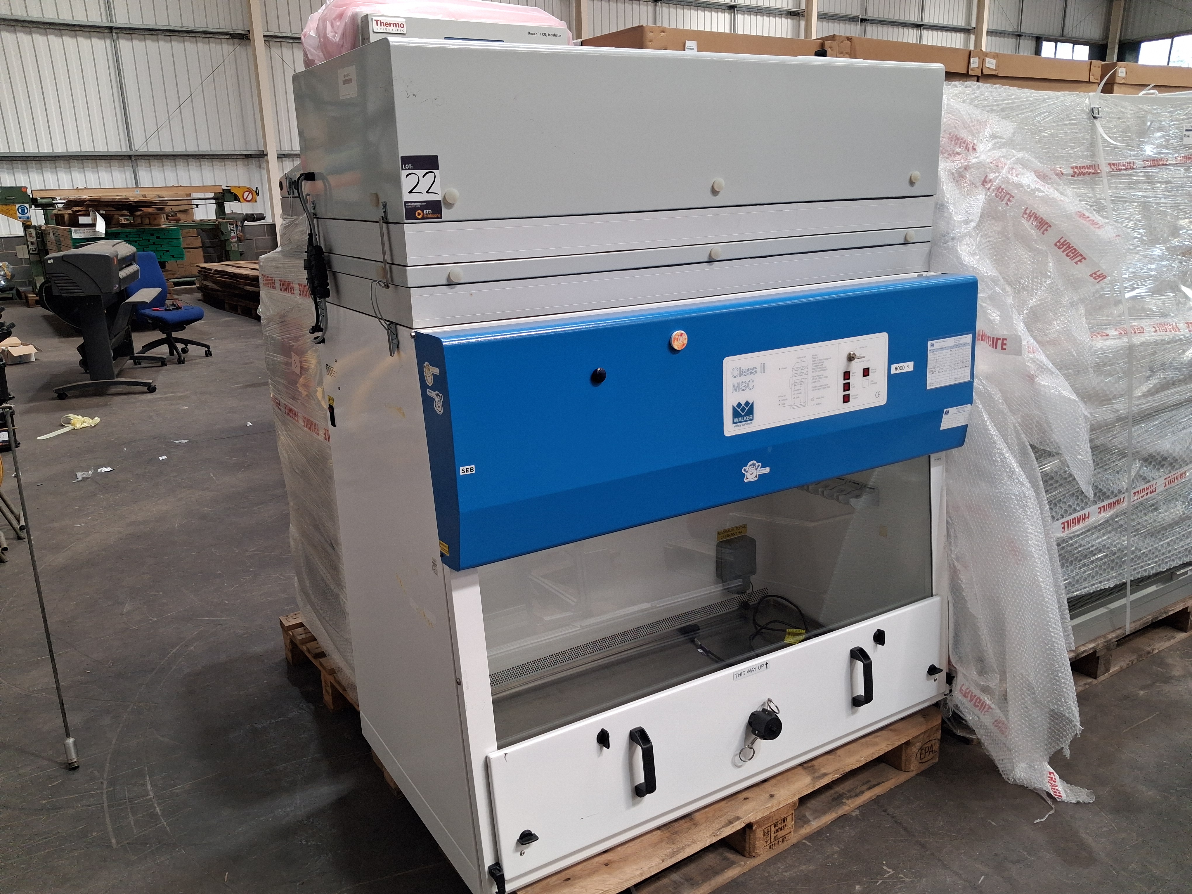 Walker Class 2 Gene. 6 Microbiological Safety Cabinet. 240V - photo 1