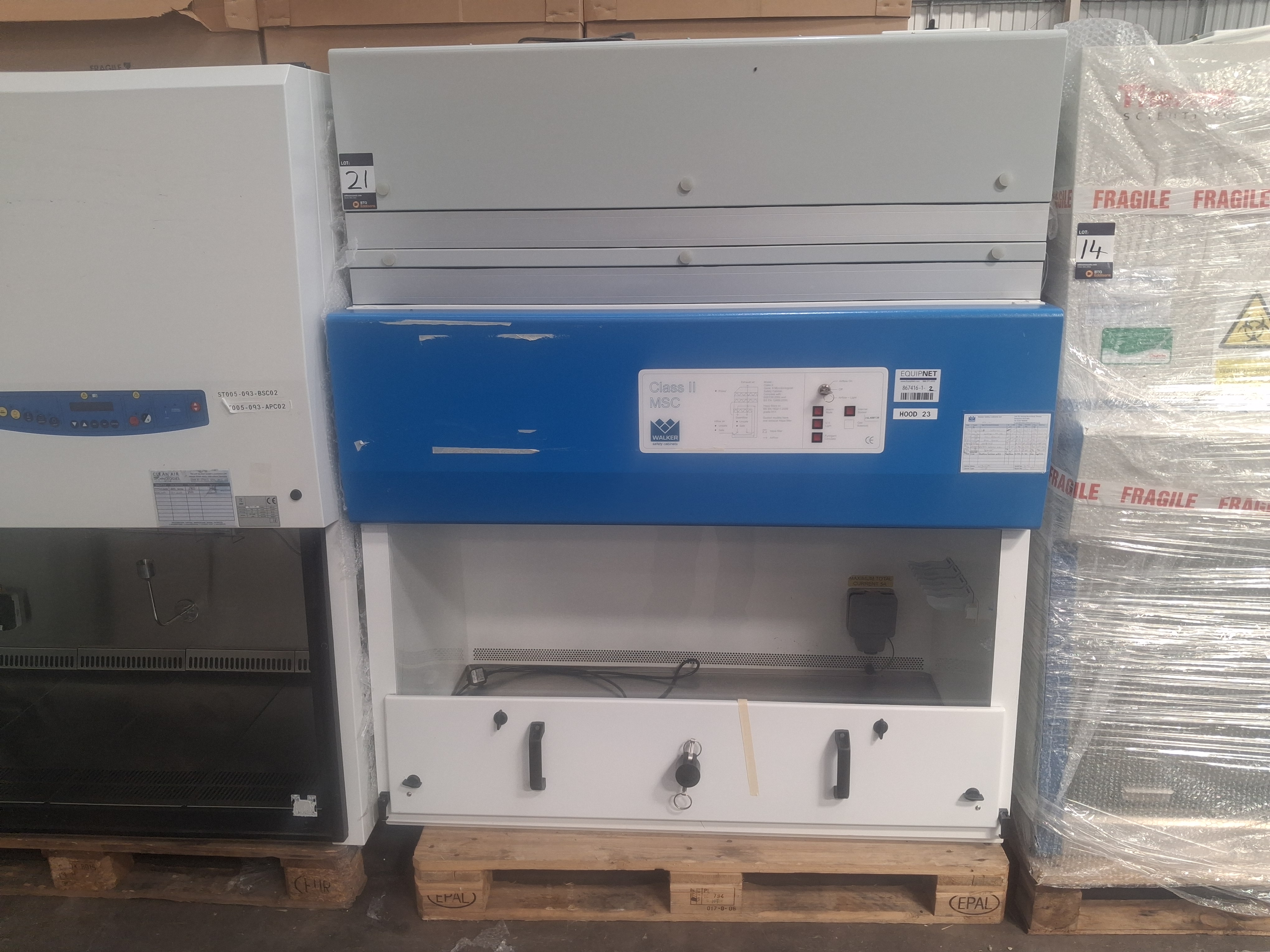 Walker Class 2 Gene. 6 Microbiological Safety Cabinet. 240V - photo 1