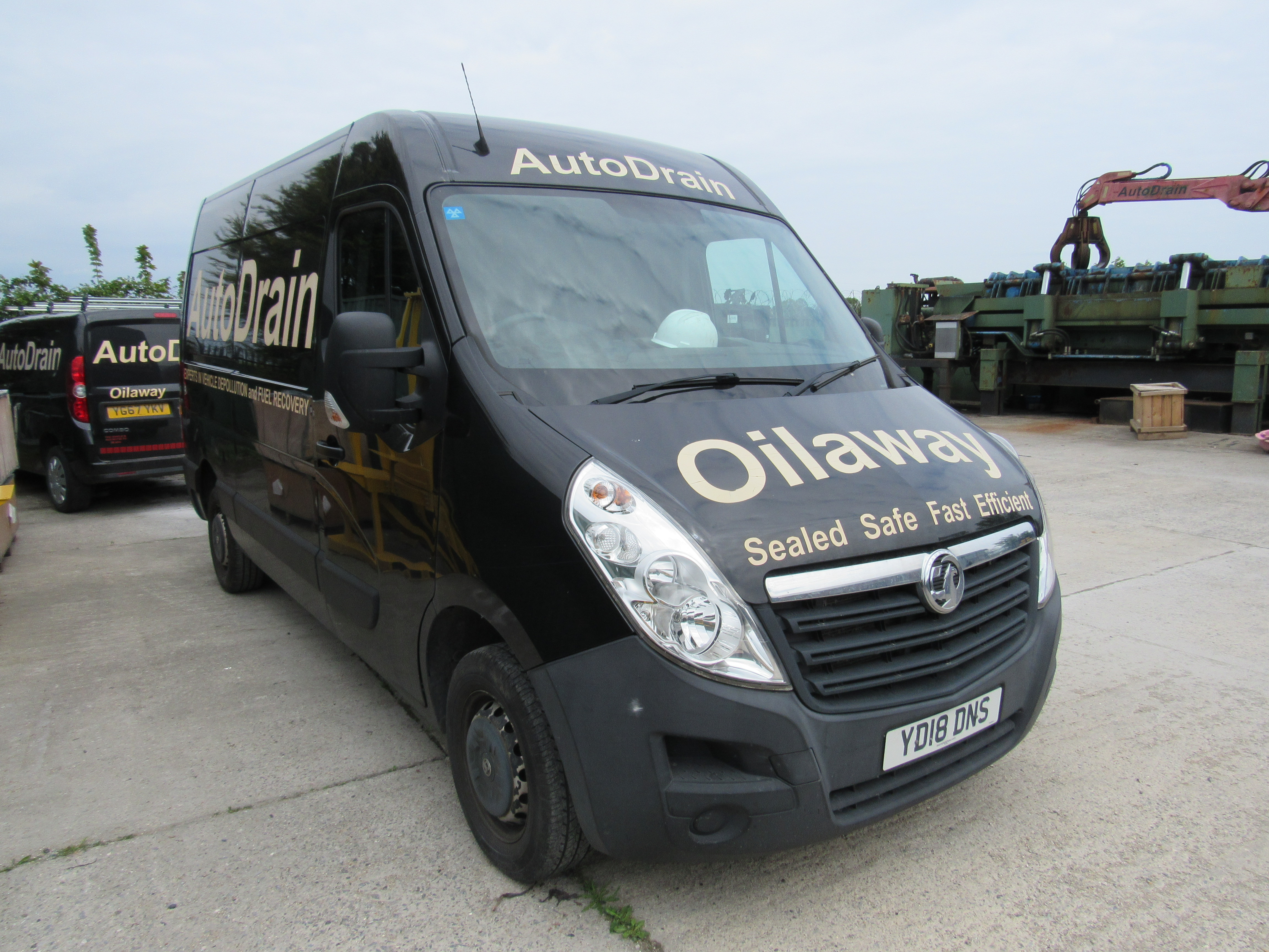 Vauxhall Movano, L2H2 F3300 CDTI Van, Registration YD18 DNS, Mileage 62,688 - photo 1