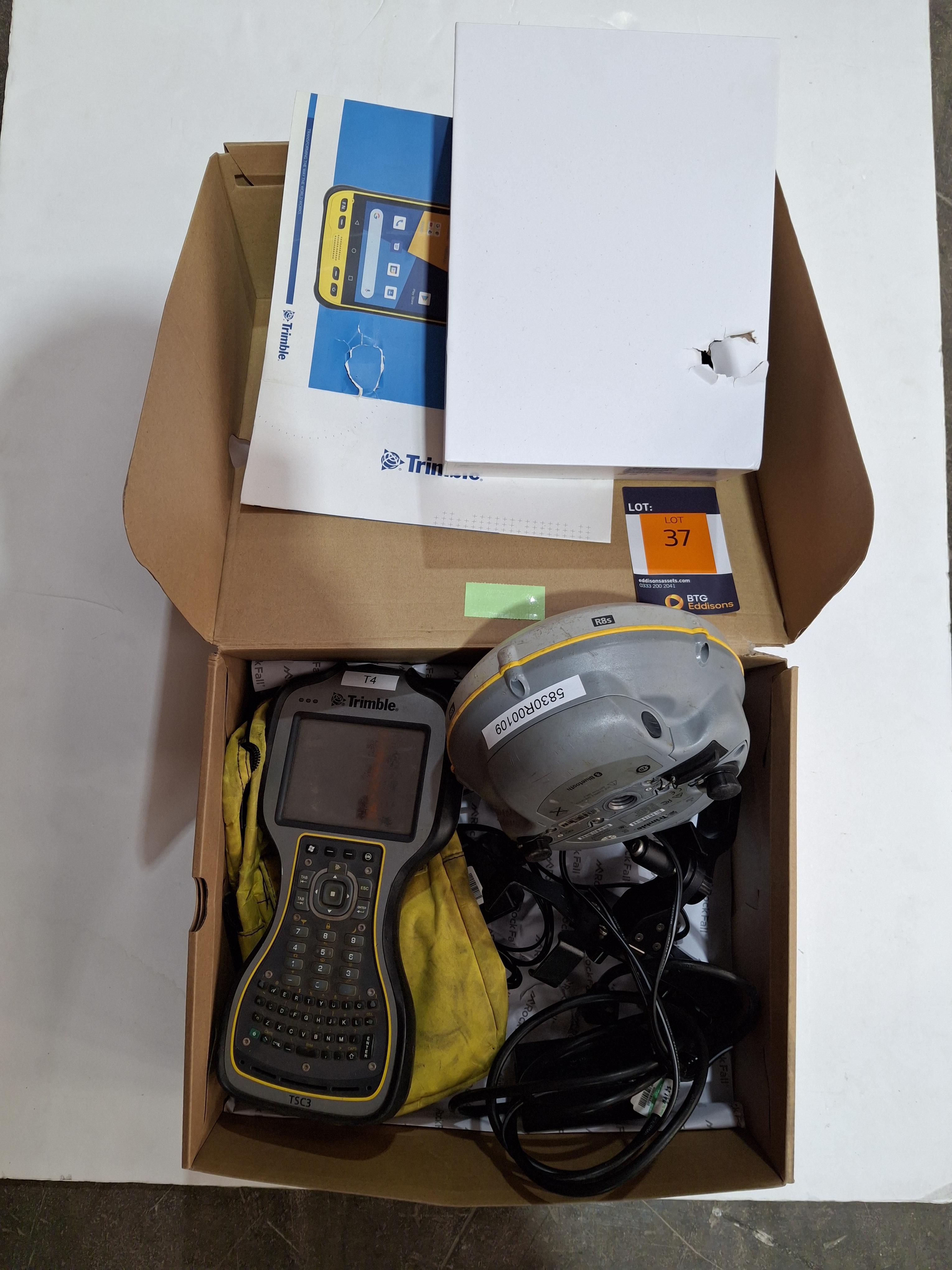 Trimble R8s, Timble TSC3 Data Collector, 2 x Power Units, Battery and Clamp to box - photo 1