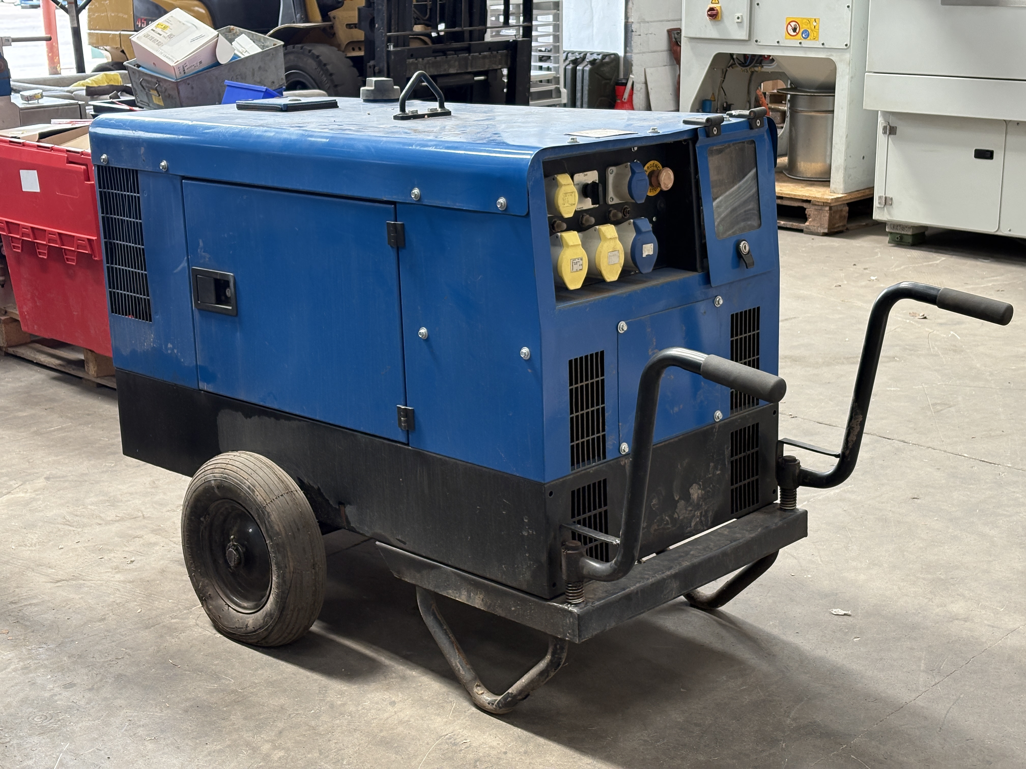 Stephill Generators SSD10000S diesel generator - 10.0kVA/8.0kW - S/N 301453. Please note there is a - photo 1