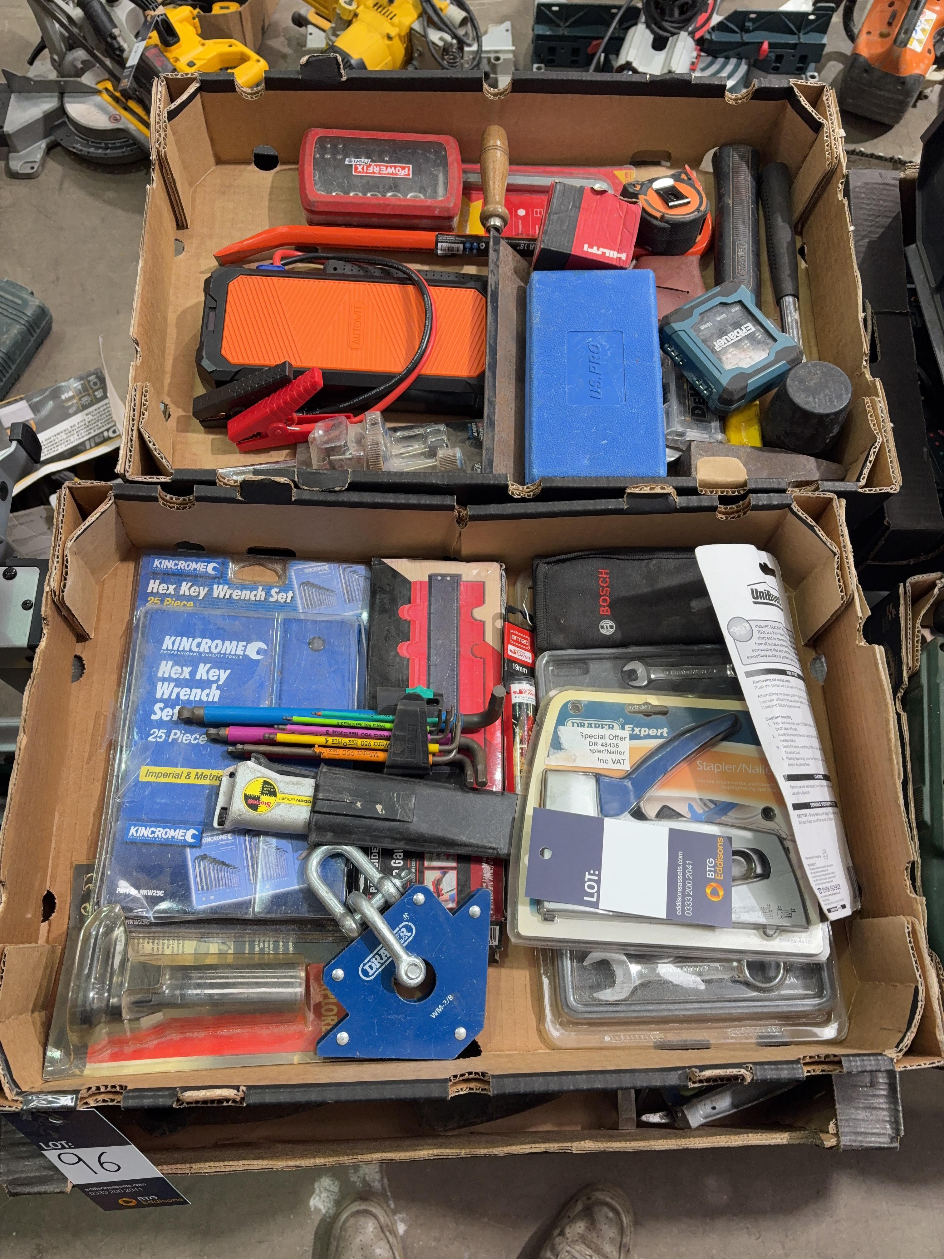 4 x Boxes of miscellaneous items - mostly hand tools - photo 1
