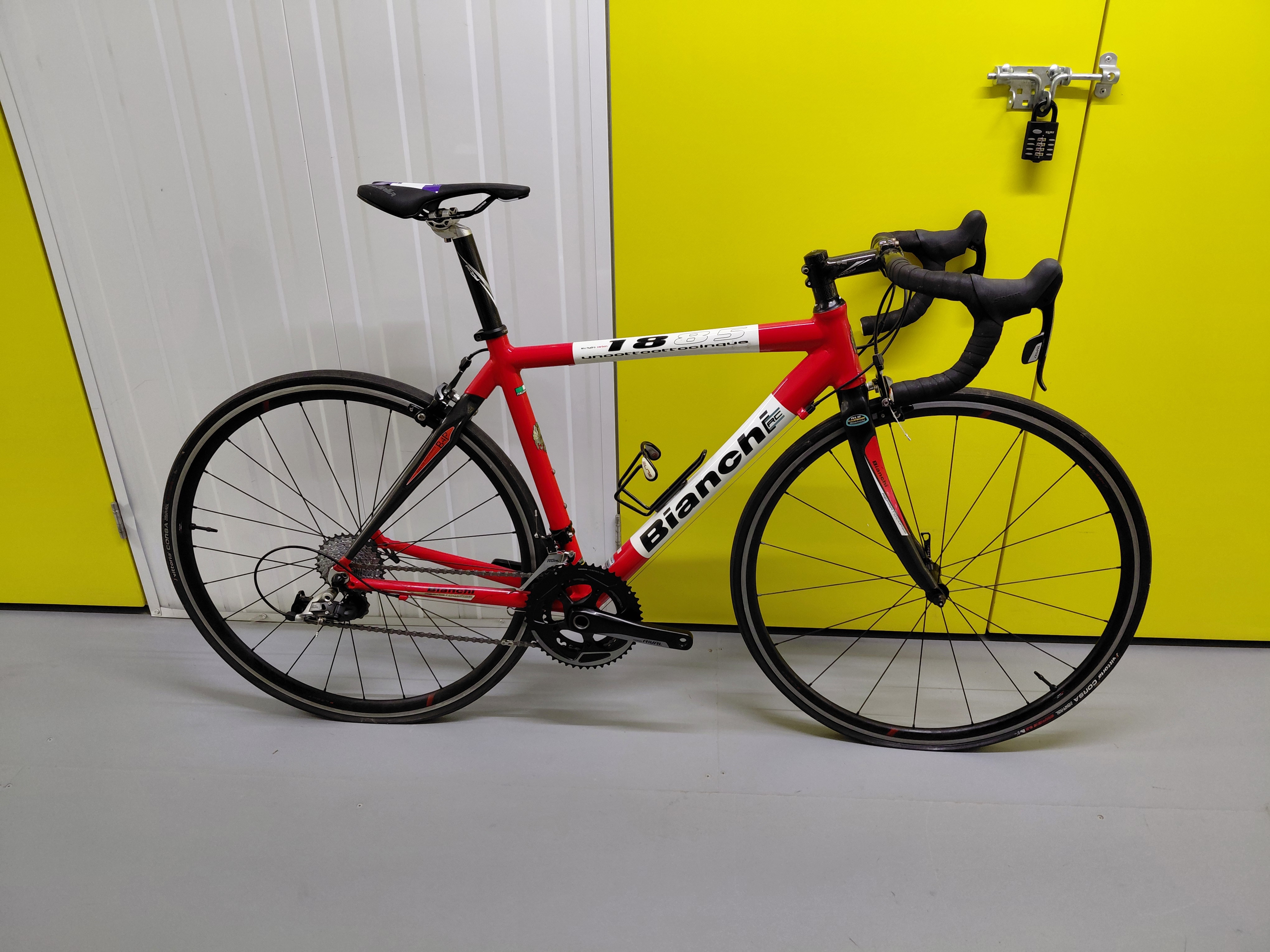 Bespoke Refurbished Road Bike, with Bianchi RC frame, rim brakes, SRAM rival group set, Size XX Larg - photo 1