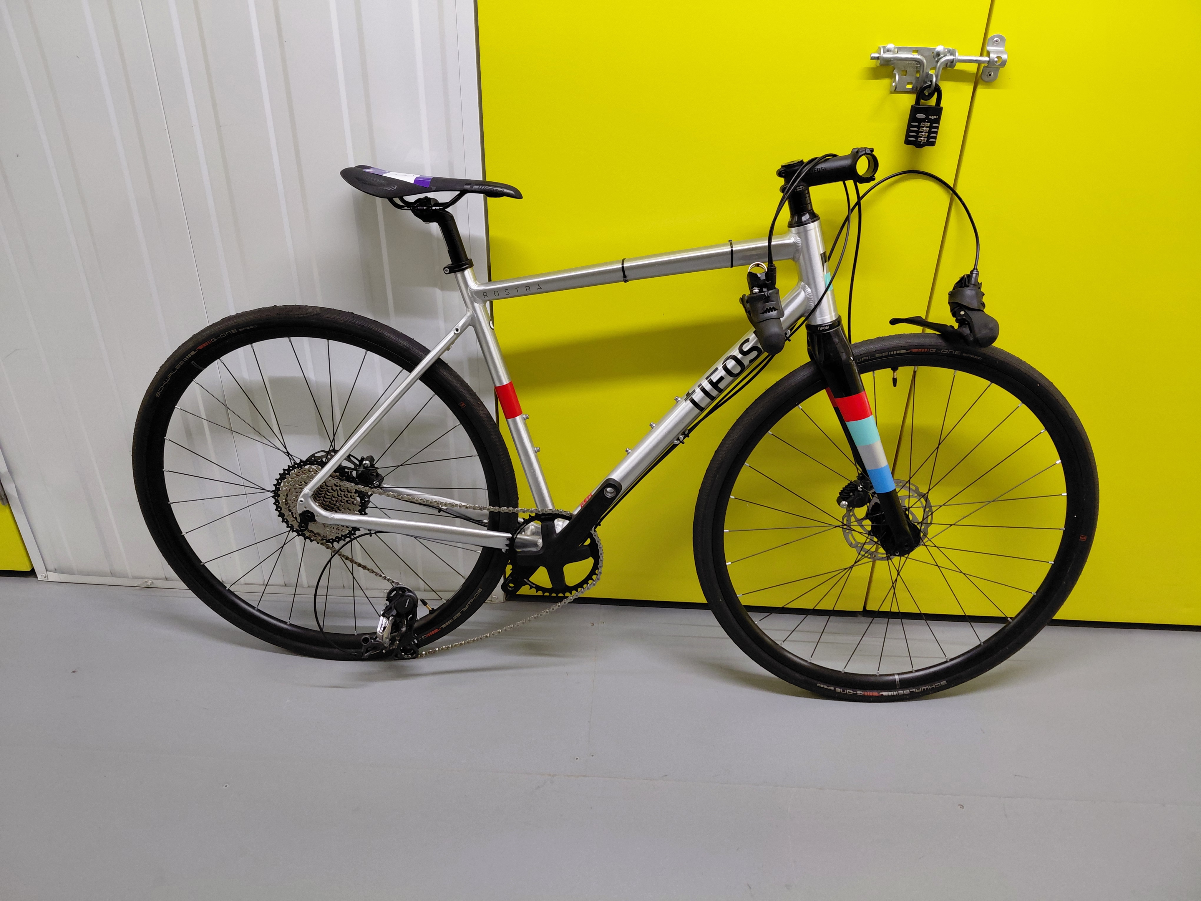 Tifosi Aluminium Gravel Bike (Frame and Forks) , with disc brakes, GRX group set - incomplete (missi - photo 1