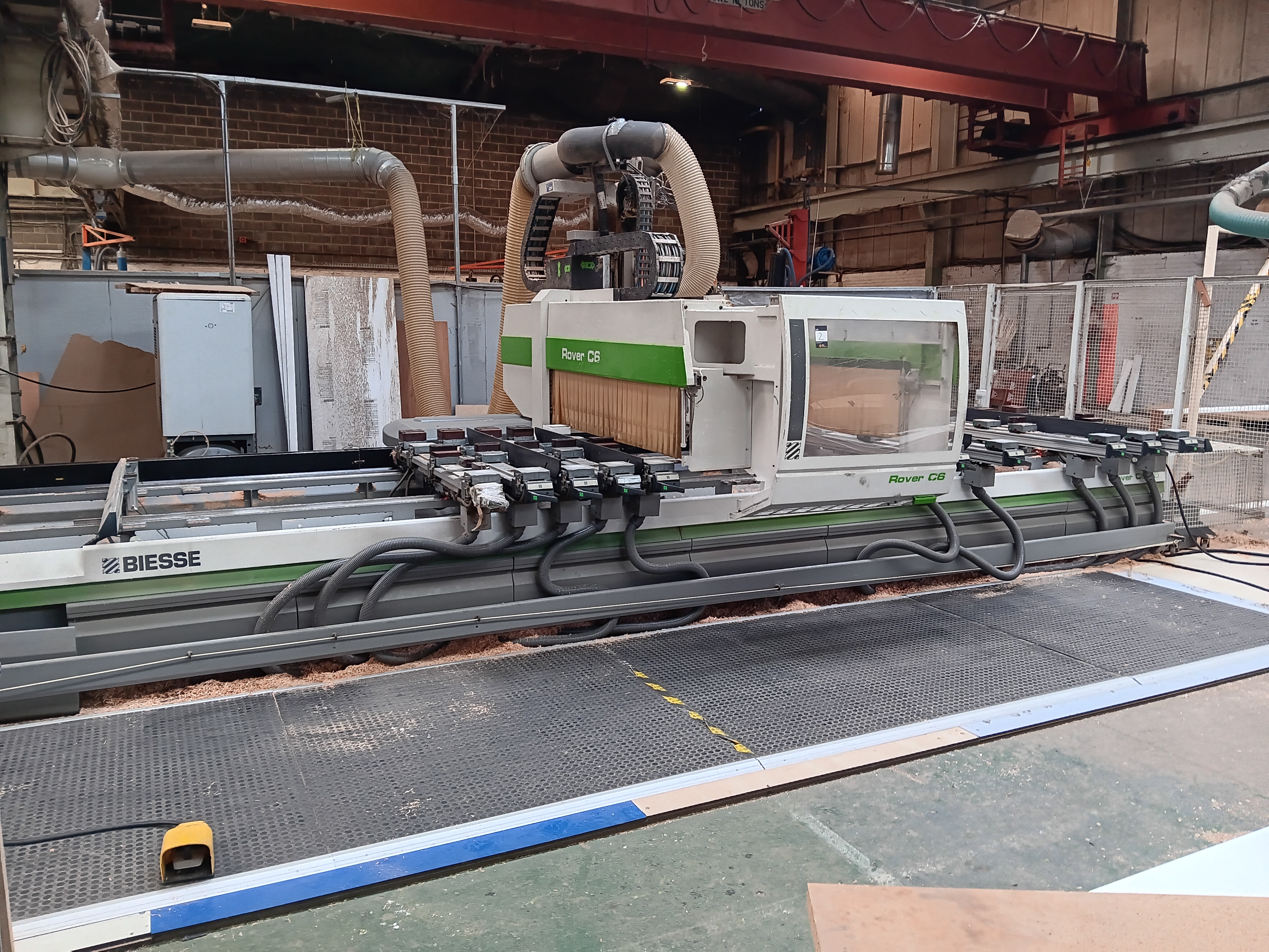 Biesse Rover C6.65 Conf 2 CNC Machining Centre, year 2005, serial number 55689, weight 7600kg, sucti - photo 1