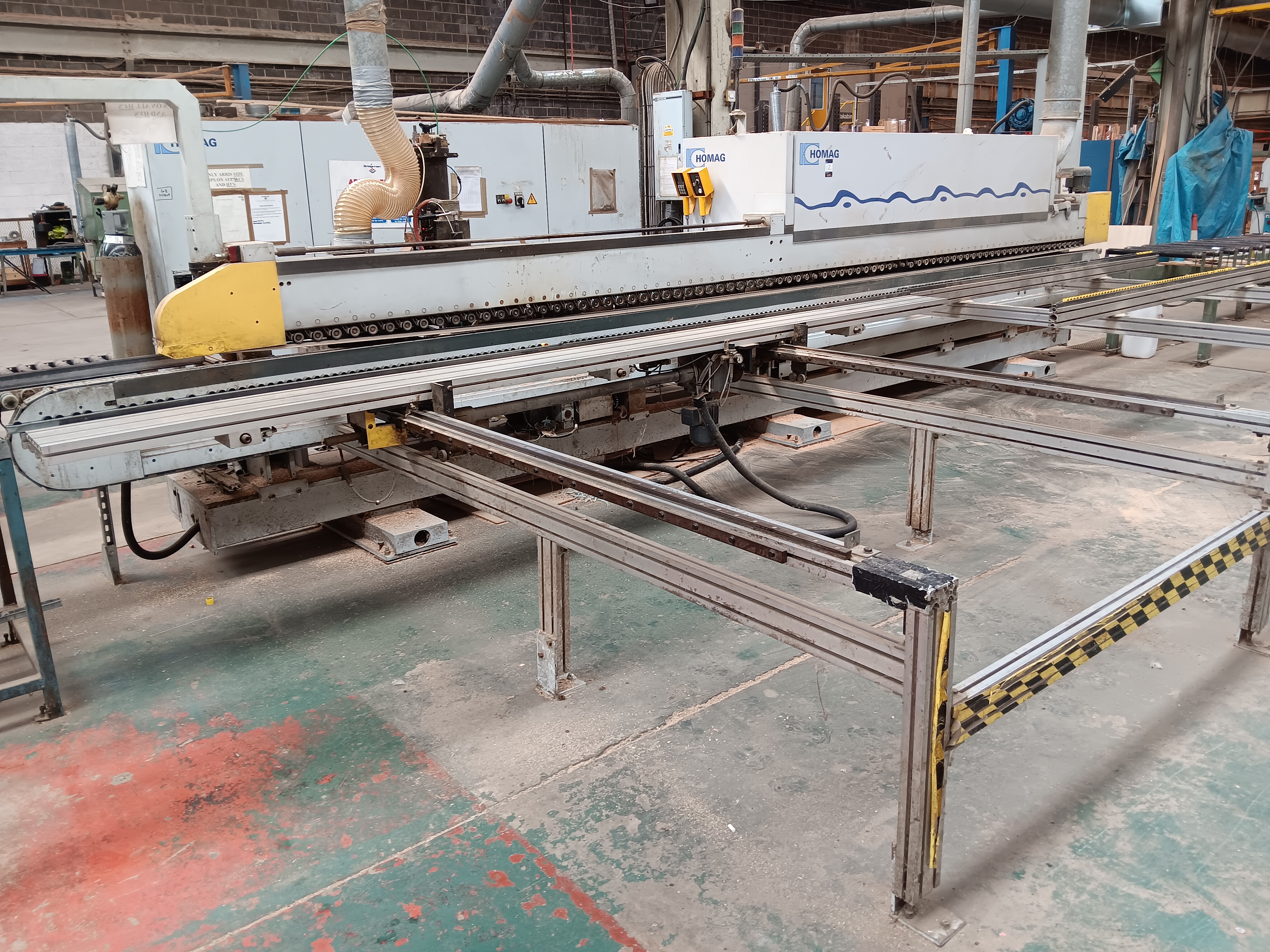 Homag Profi KL 10/13/PU/S2 Edgebander, serial number 0-200-08-4540, year 2001 to include: Homag powe - photo 1