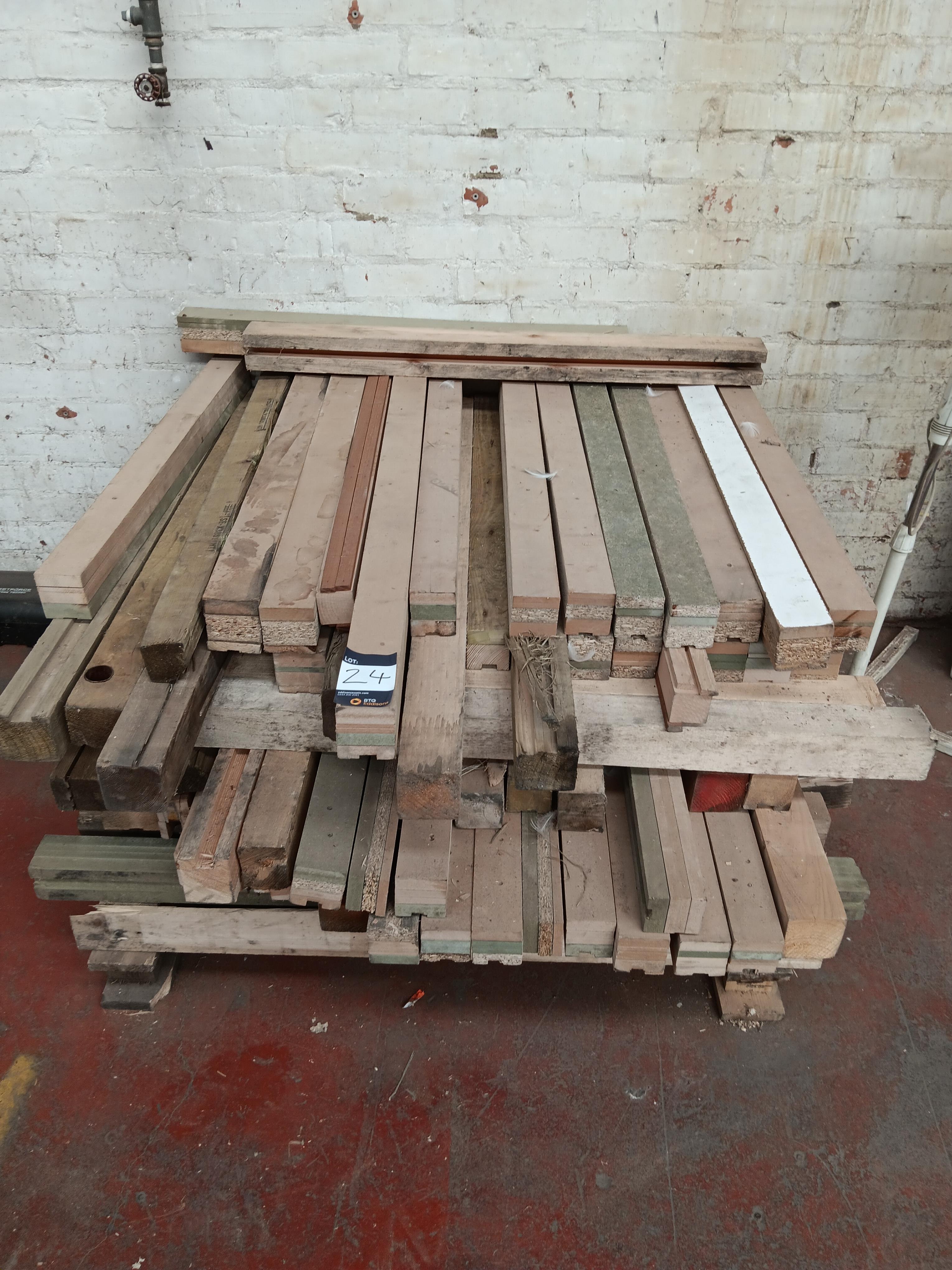 Pallet of Wooden Chocks - photo 1