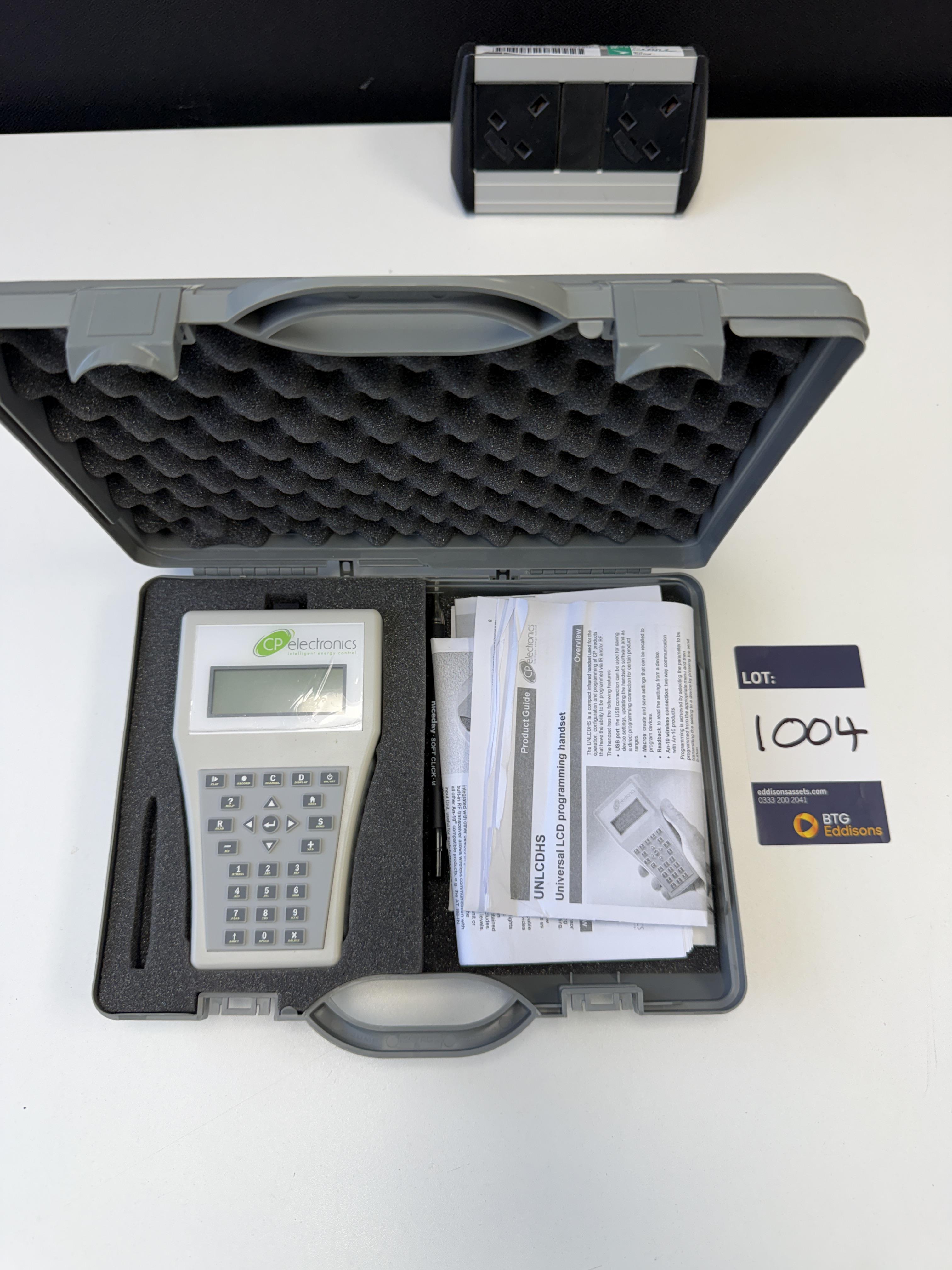 Universal LCD Programming Handset. CP Electrionics Intelligent Energy Control Unit. In original Case - photo 1