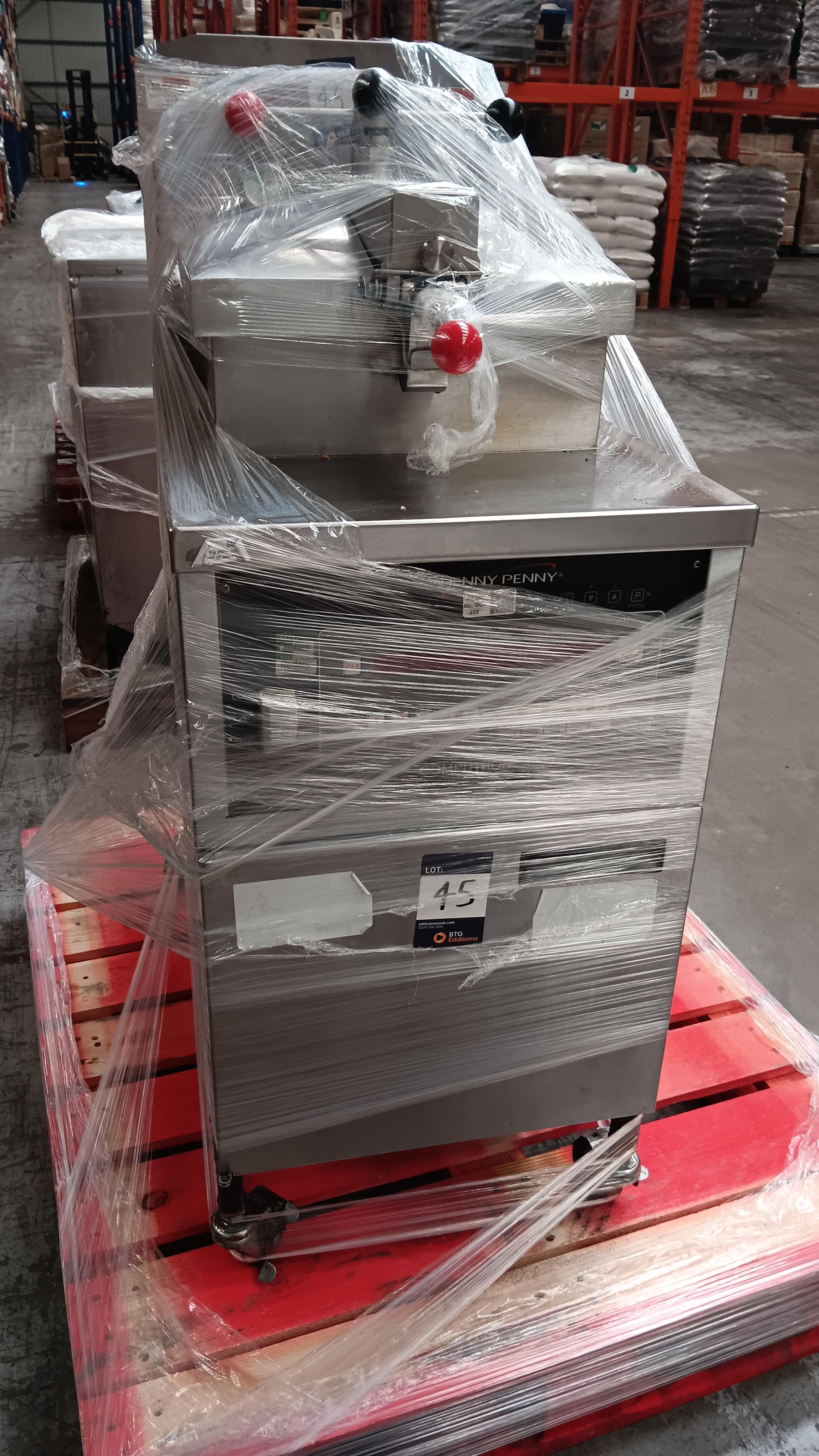 Henny Penny COMPUTRON 8000 gas pressure fryer on castors, S/N AN2201033 - photo 1