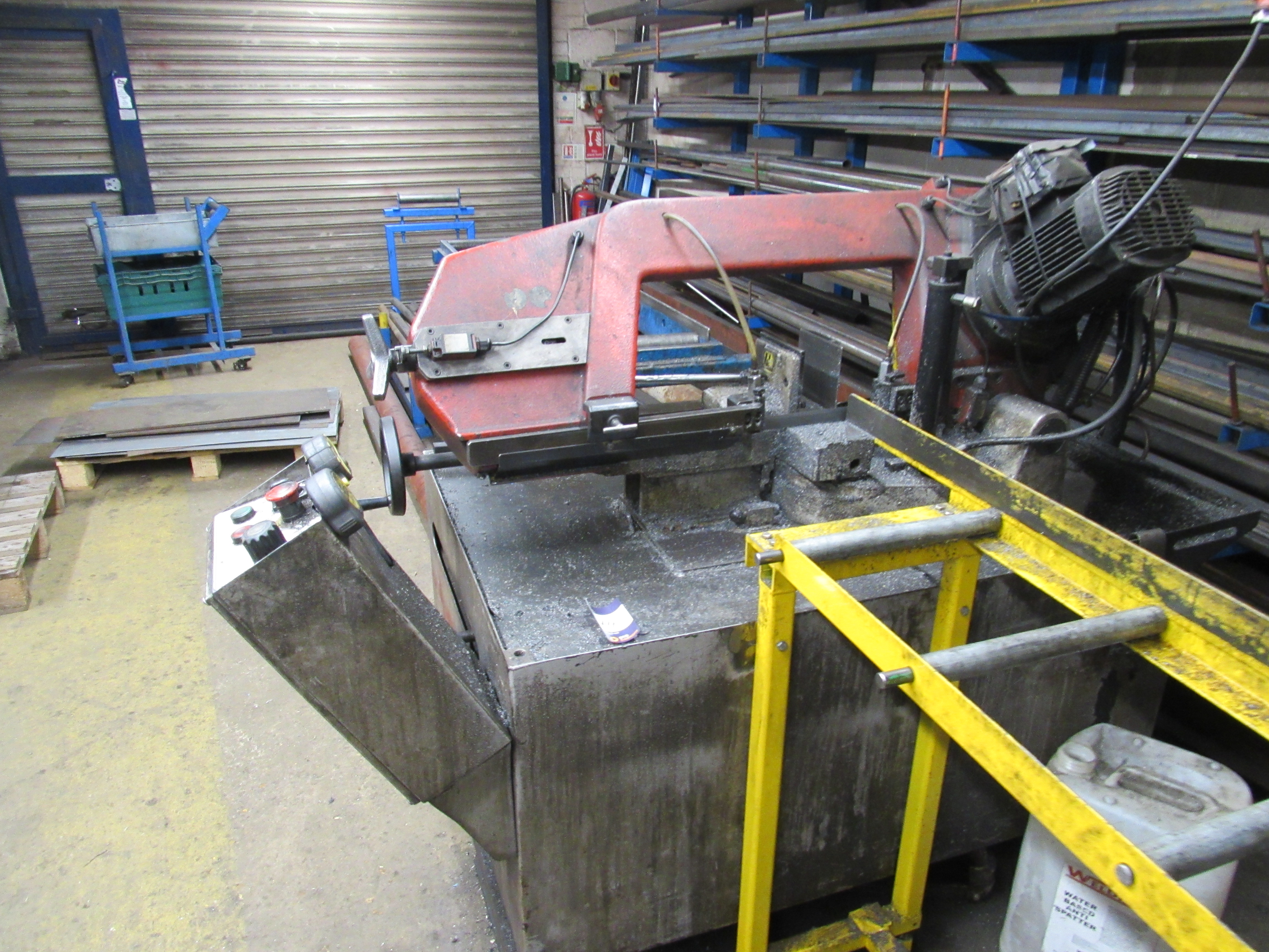 Pro Saw horizontal band saw with in and out feed roller, 415v - photo 1