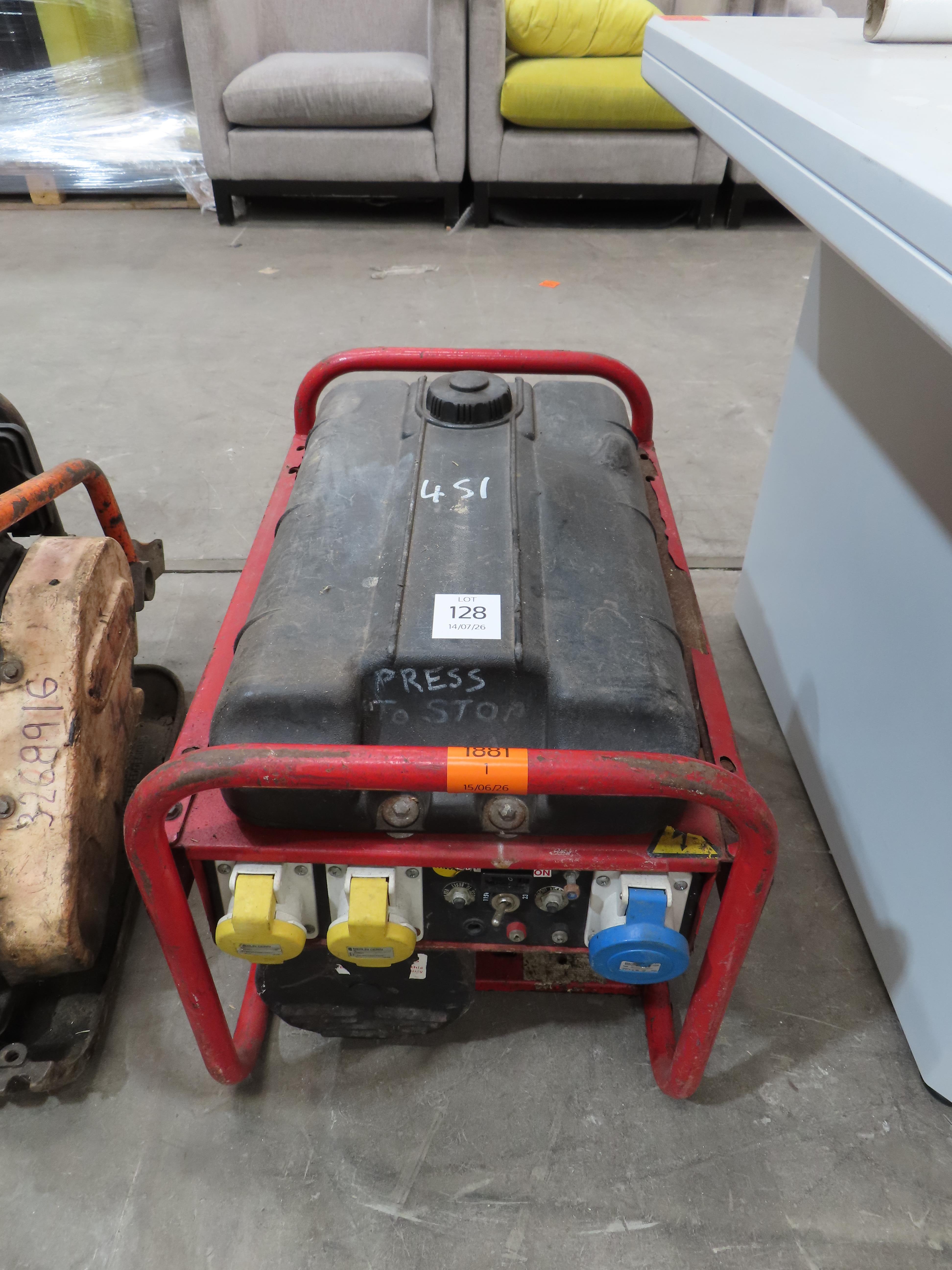 110V/240V generator - photo 1