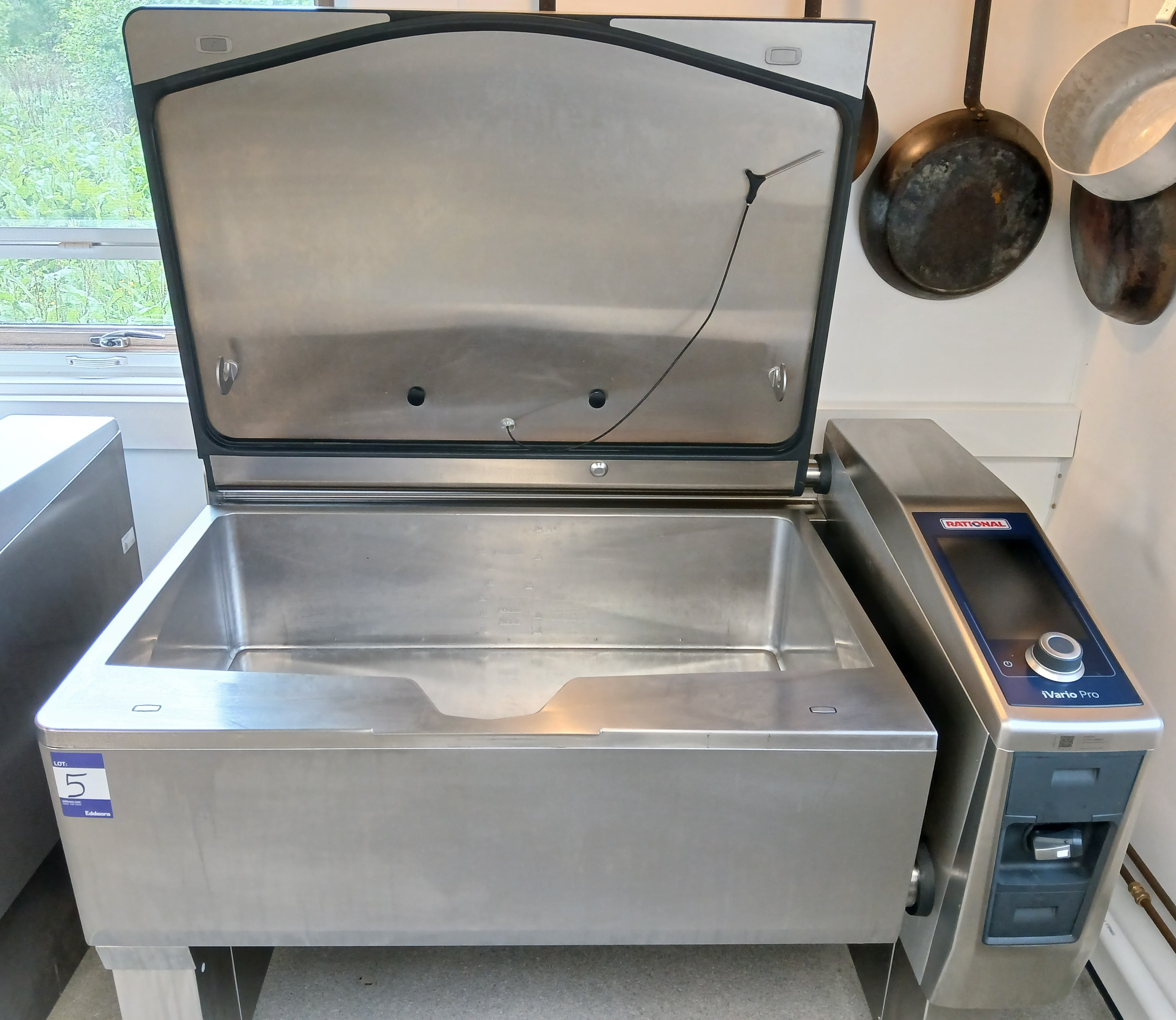 Rational iVario Pro XL P Cooking Centre on stand with pressure cooking / hand shower (Model Number: - photo 1