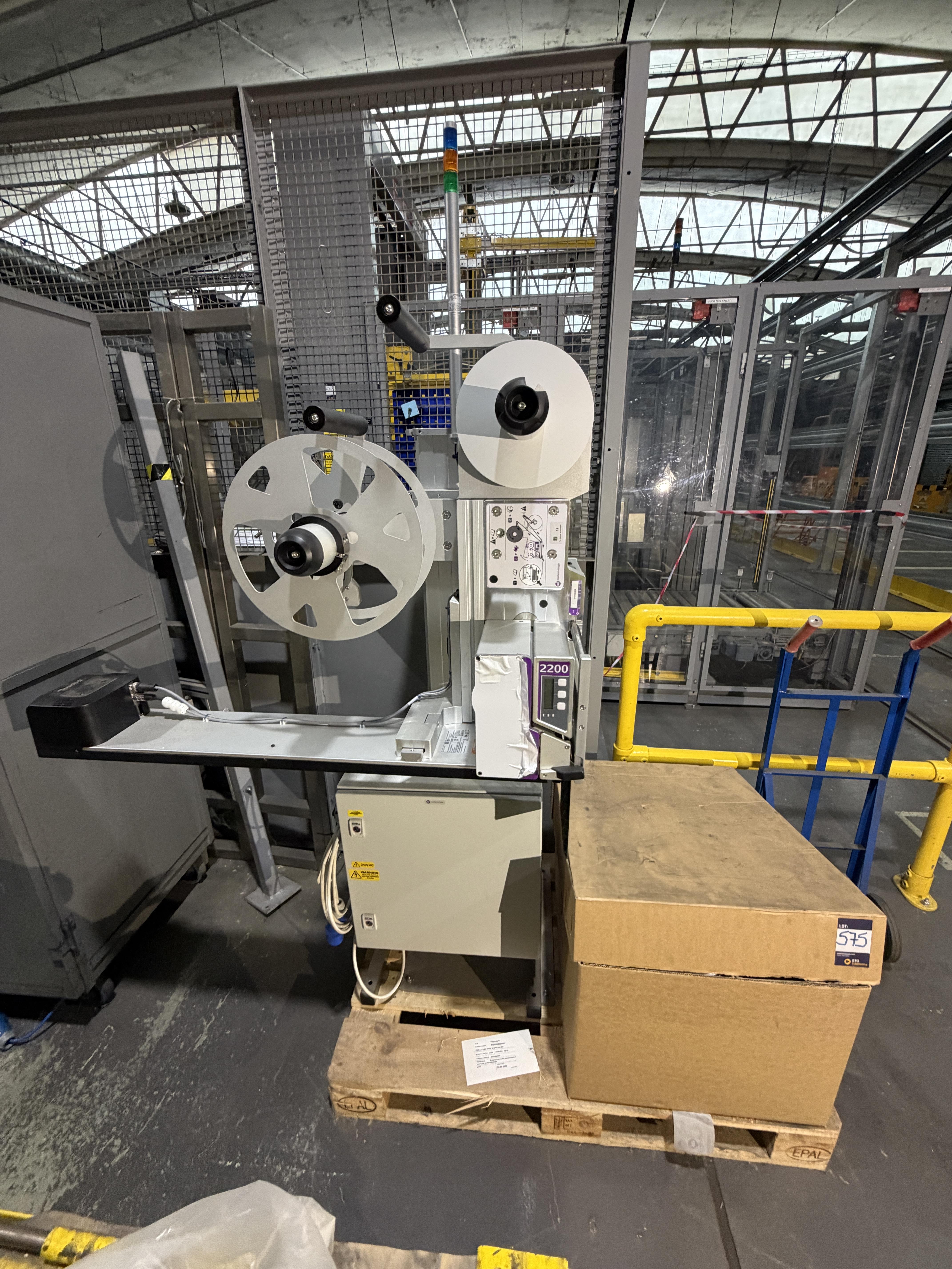 Markham E touch S80 Label Applicator and 2200 Printer. Unused spare unit. YOM 2023. On pallet with b - photo 1