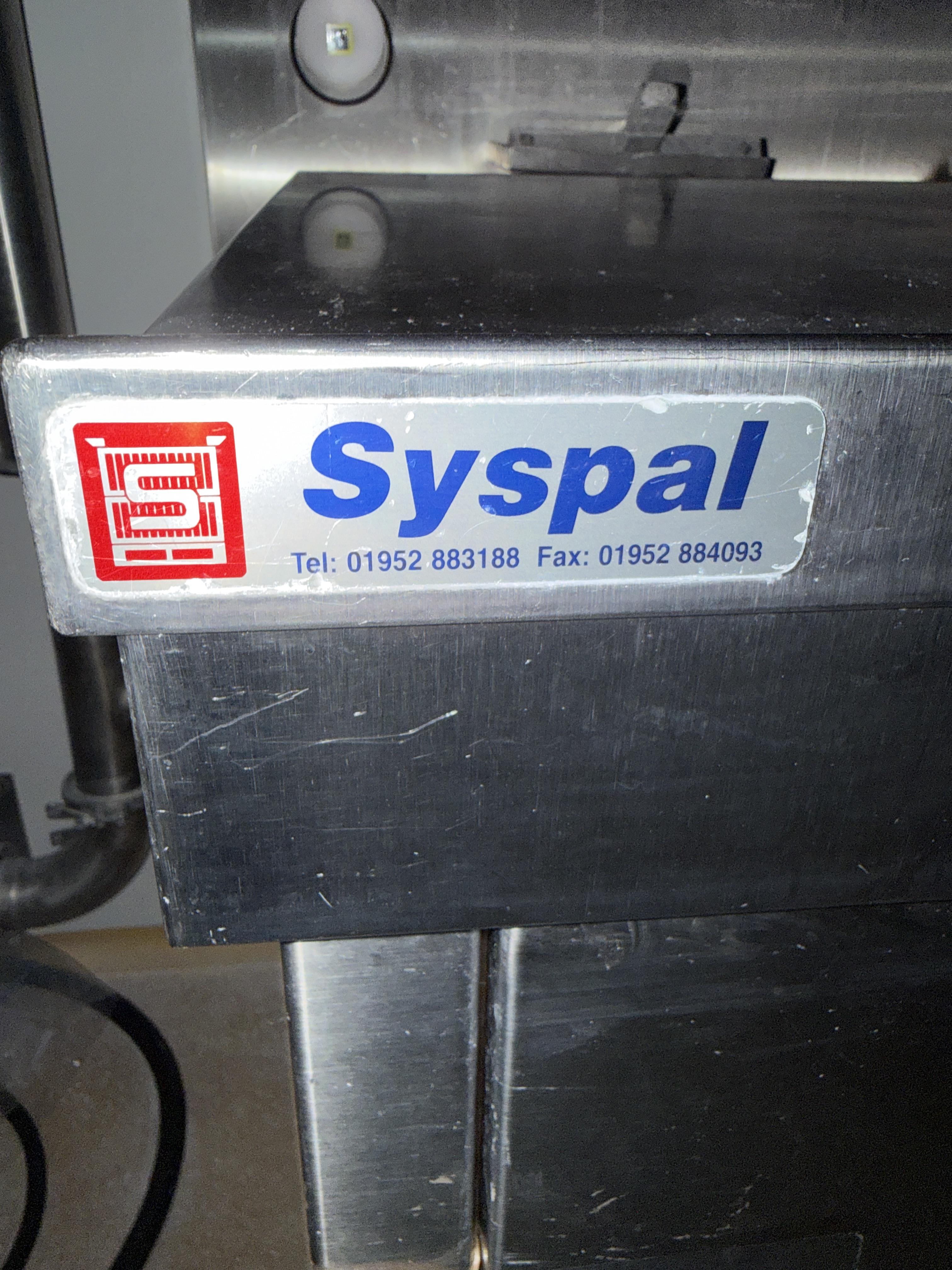 Syspal SS Lecturn/Desk with Top that opens. Single door to Under counter shelf. Mobile. Lockablke no - photo 1