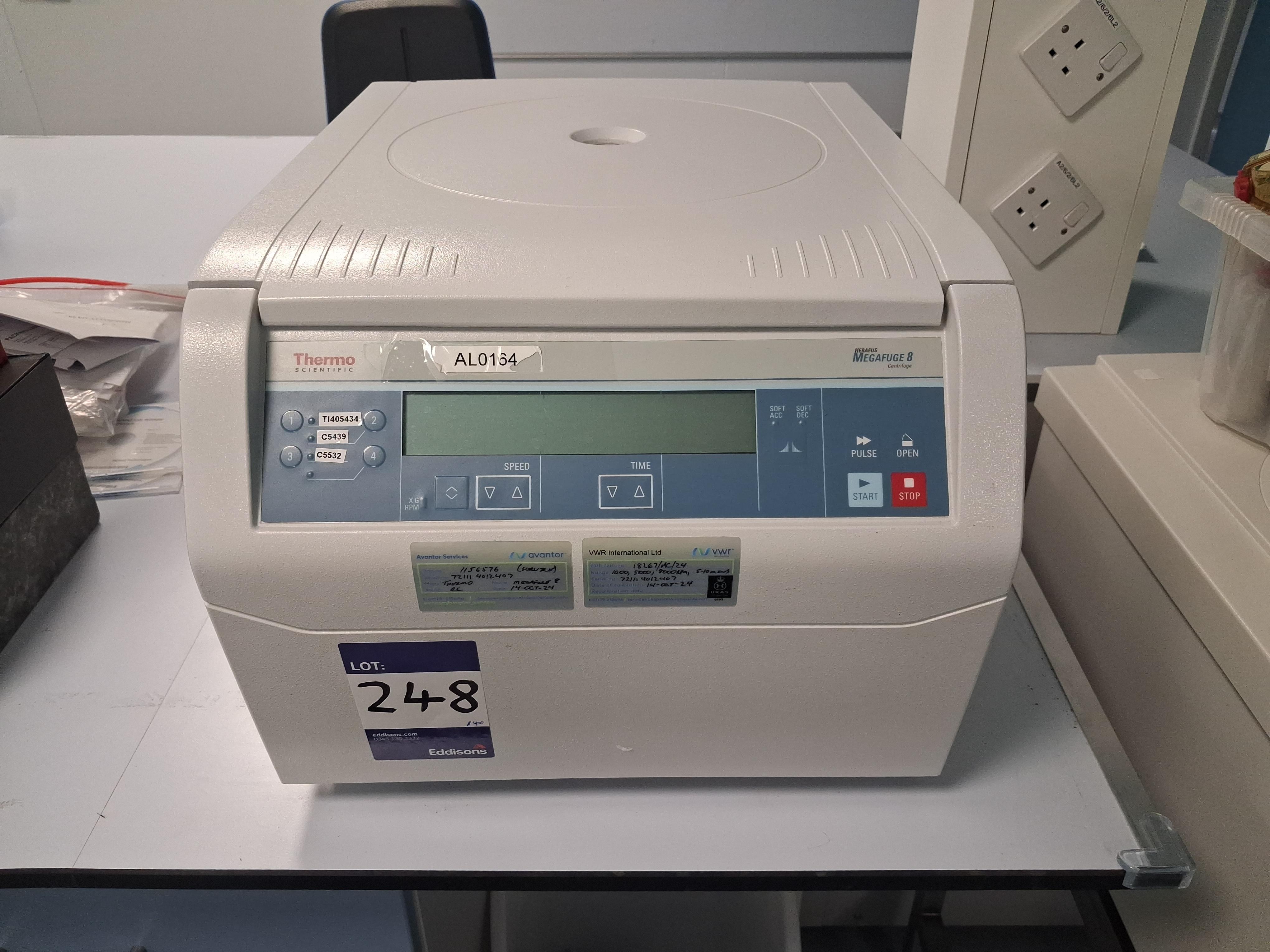 Thermo Scientific Heraeus MEGAFUGE 8 Centrifuge - photo 1