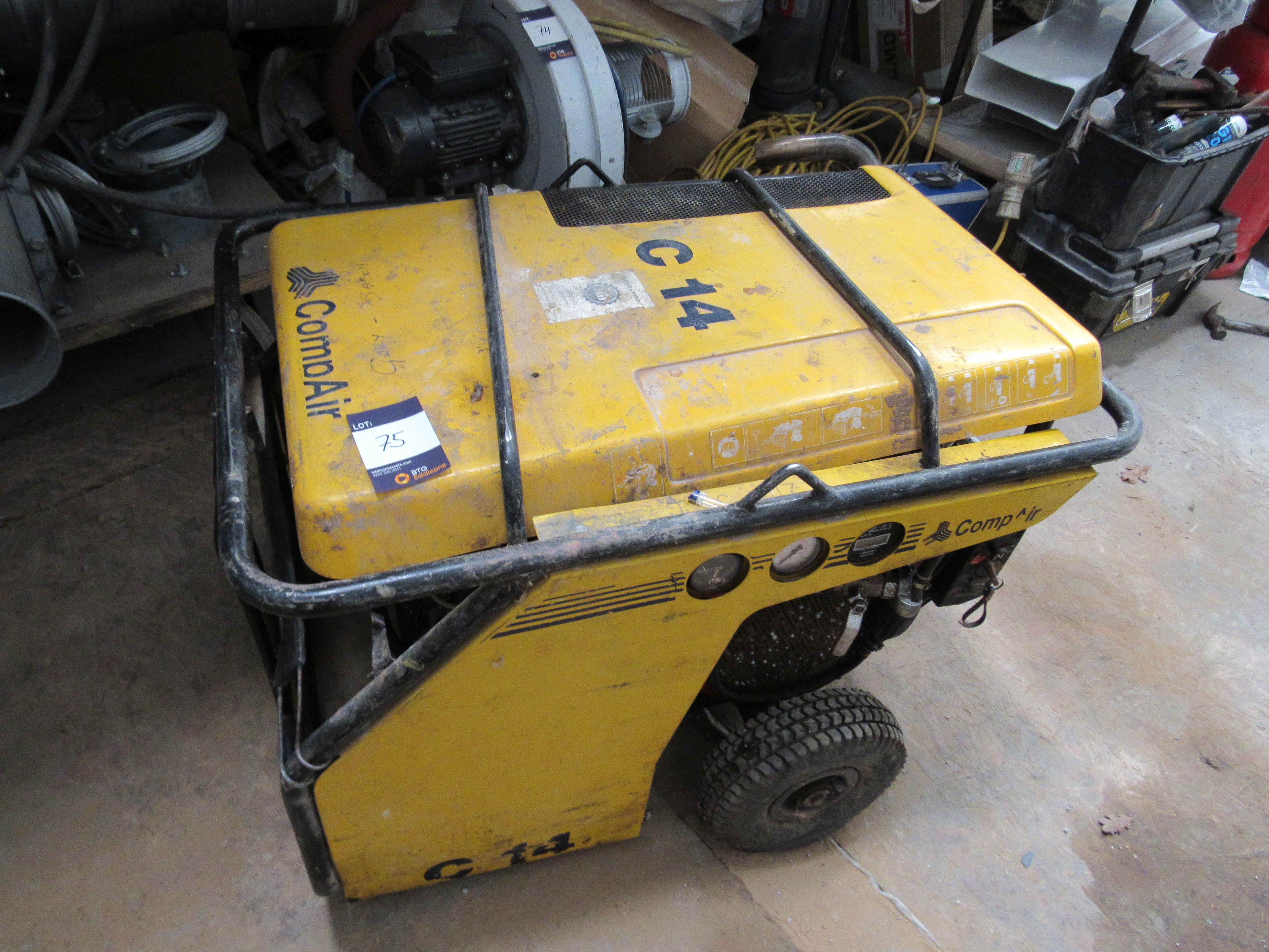 CompAir C14 petrol compressor/blower - photo 1