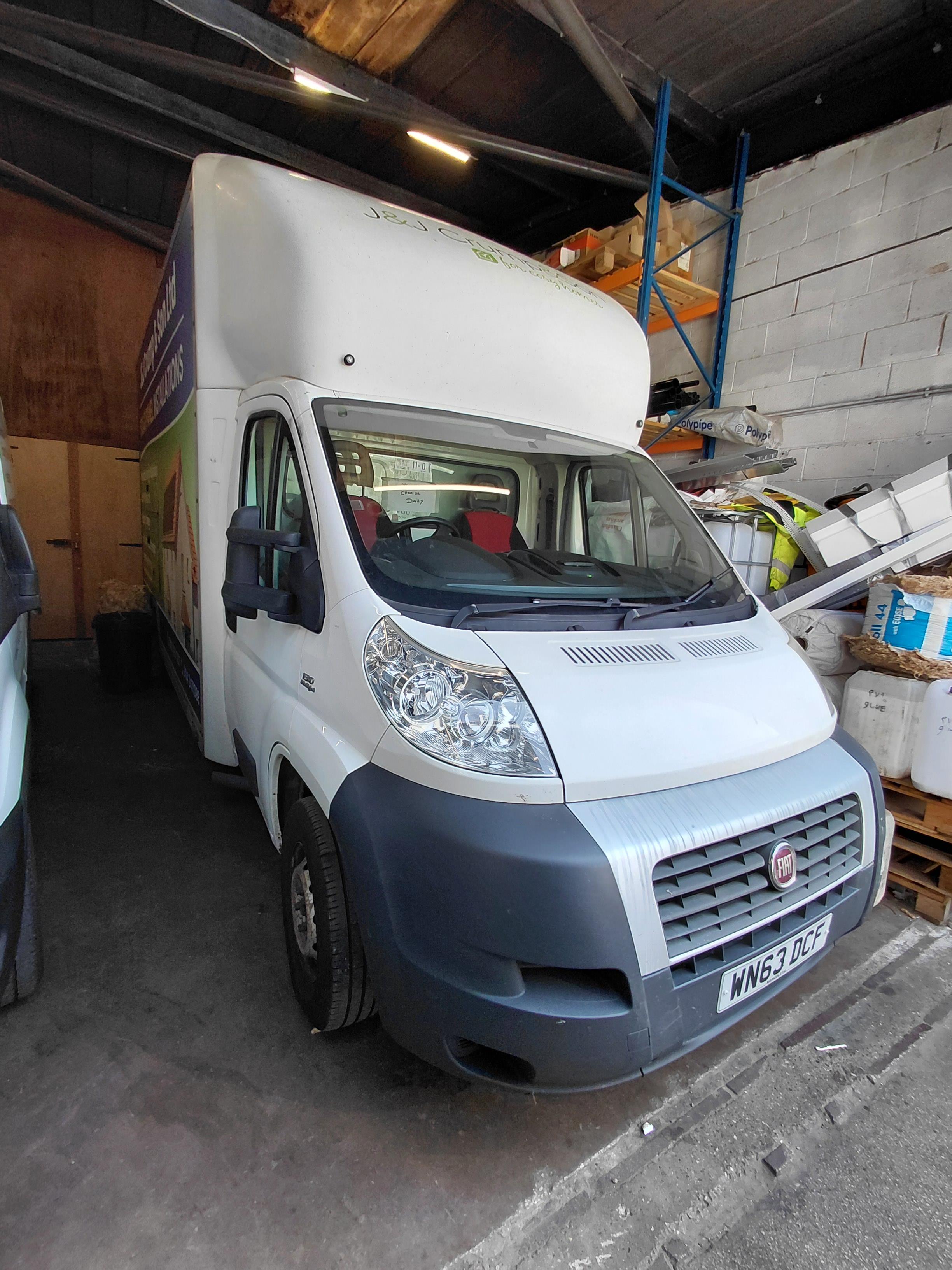 FIAT DUCATO 130MultiJet Maxi Mover Box Van. Registration: WN63 DCF. Mileage: 163,932. Date Registere - photo 1