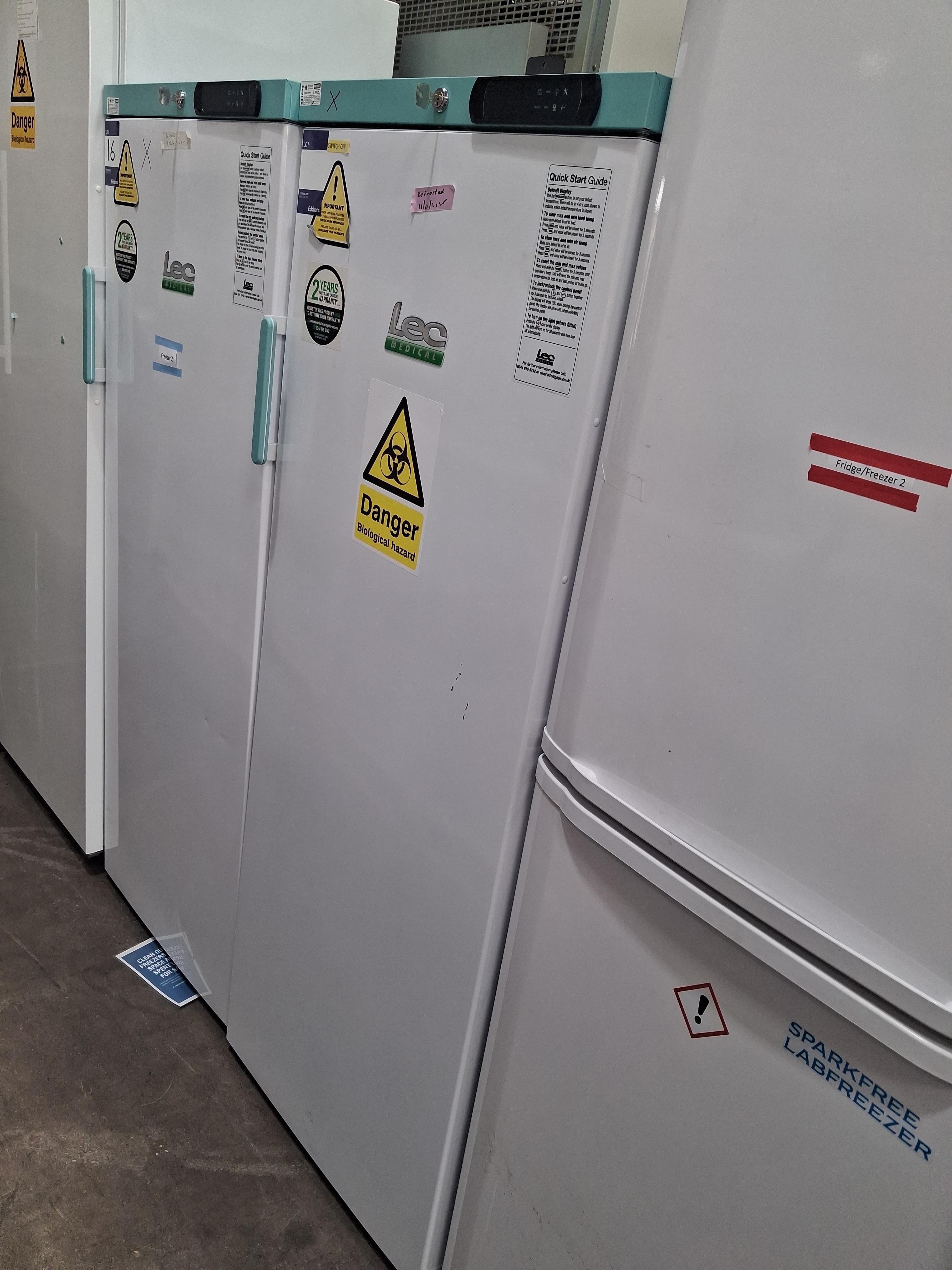 Lec Medical Upright Freezer - photo 1