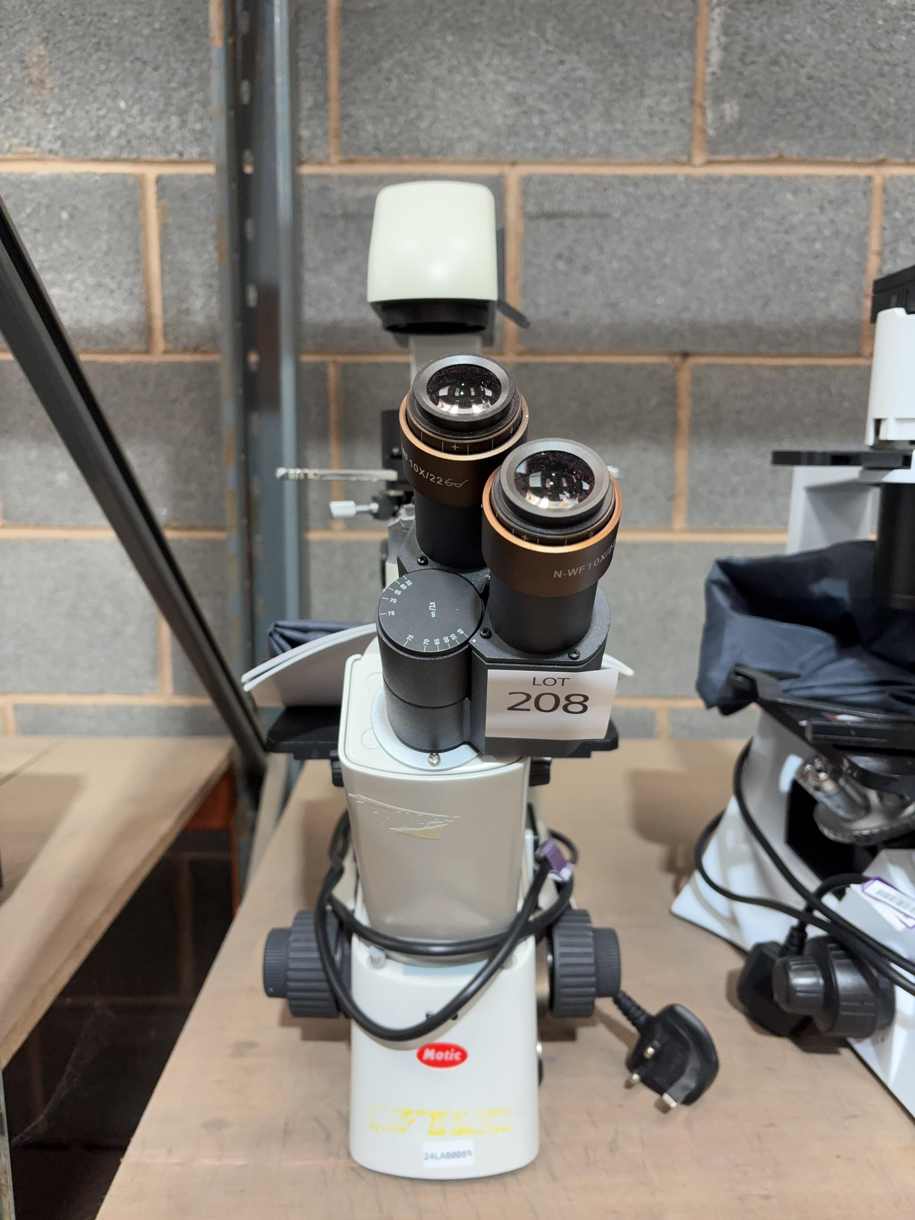 MOTIC AE31E inverted biological microscope - photo 1
