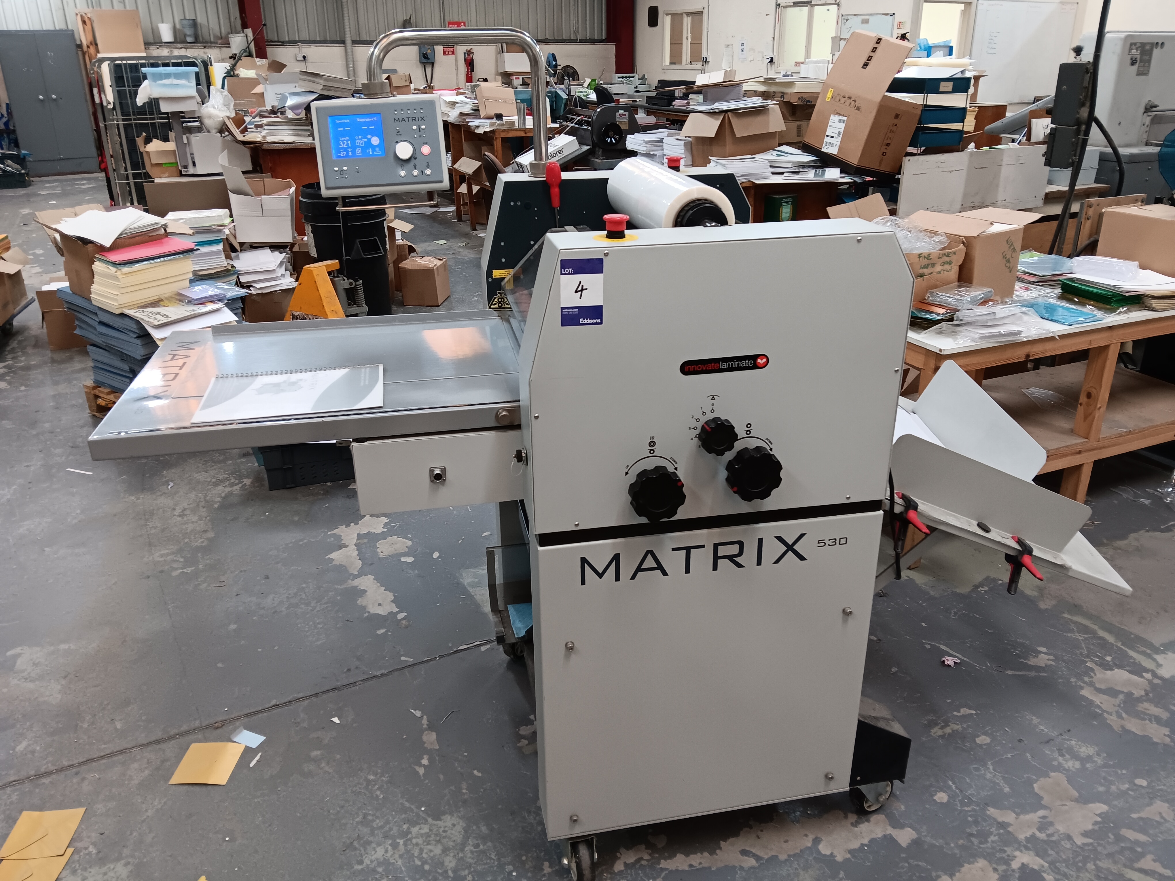Morgana Matrix 530 Laminator - Serial Number 1306MX � 530050 - photo 1