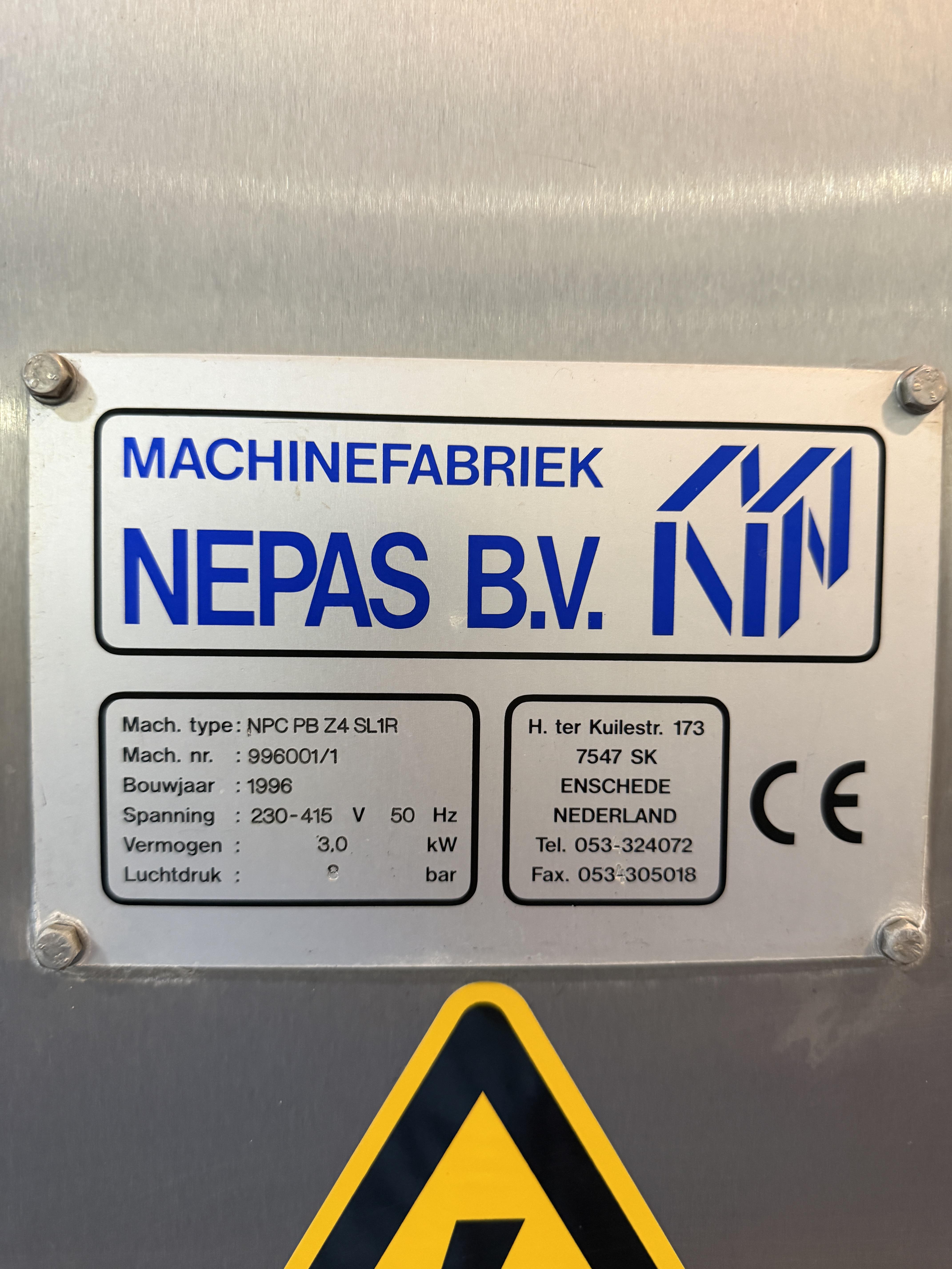 Nepas BV Trolley Loader.NPC PB 24 SLIR. 1996. This lot is Buyer to Remove. Please note that a Risk A - photo 1