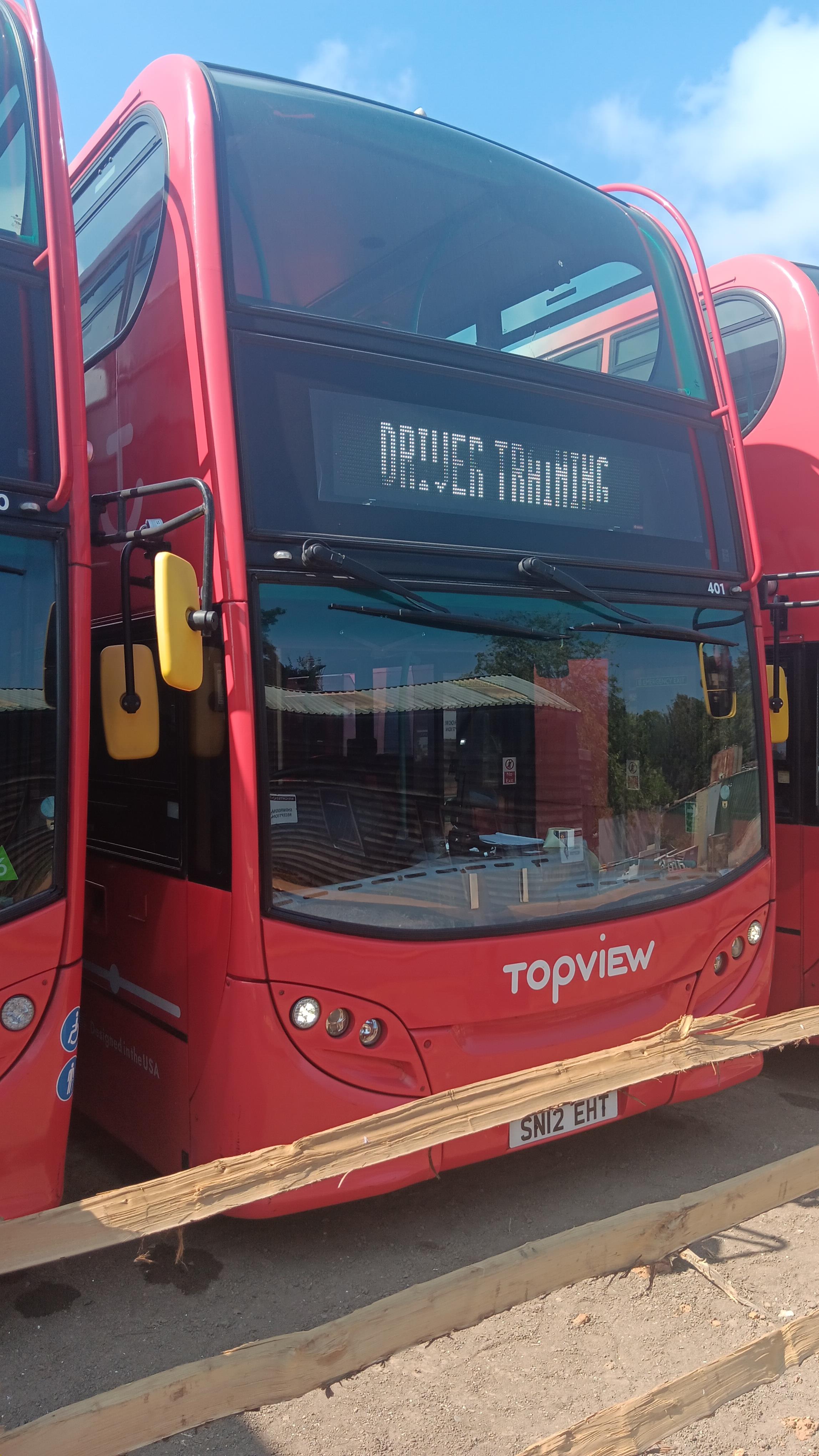 Alexander Dennis Enviro 400 open-top sightseeing bus, registration SN12 EHT, odometer 48,662 miles, - photo 1