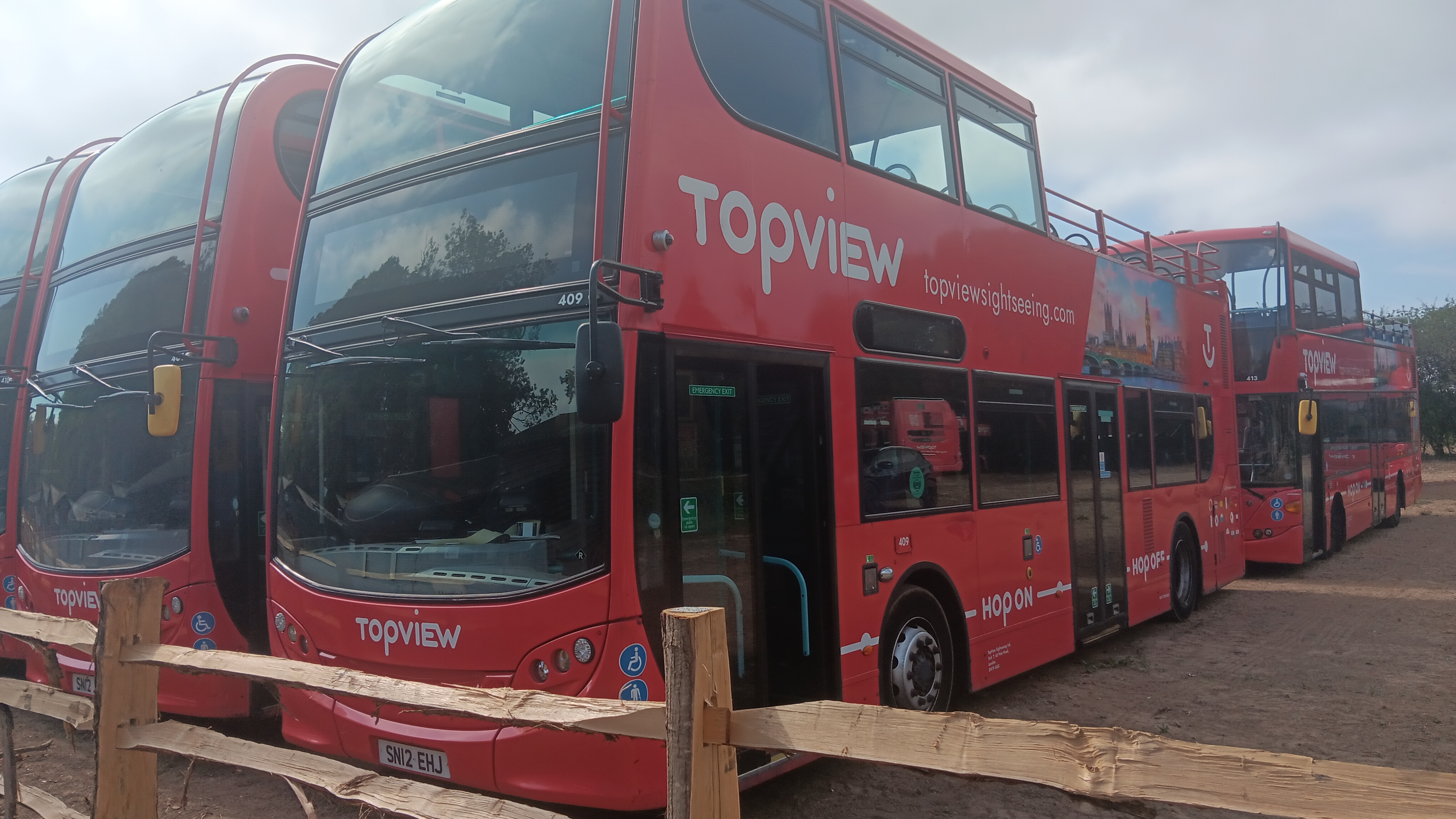 Alexander Dennis Enviro 400 open-top sightseeing bus, registration SN12 EHJ, odometer 204,051 miles, - photo 1