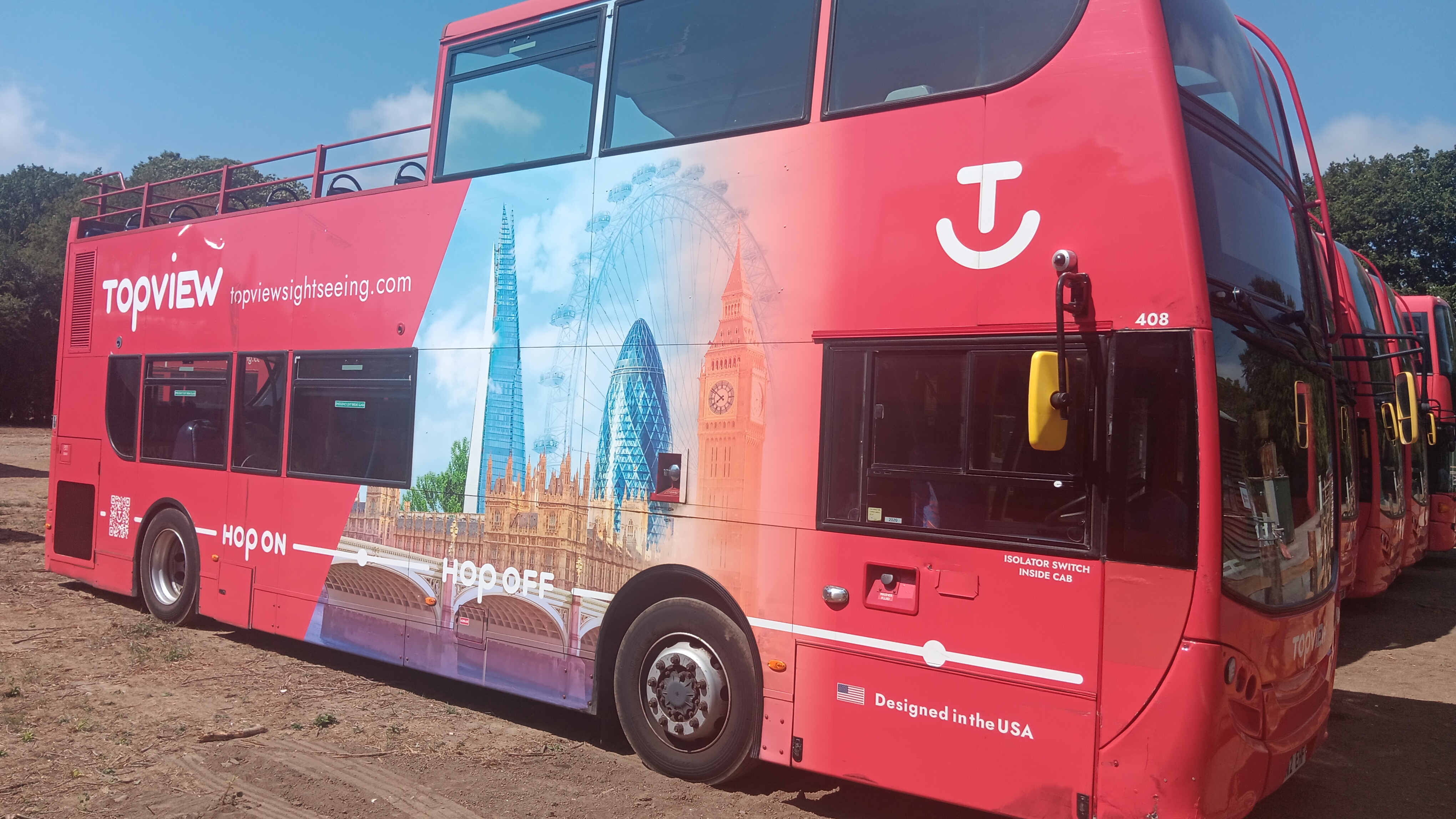 Alexander Dennis Enviro 400 open-top sightseeing bus, registration SN12 EHF, odometer 421,864 miles, - photo 1