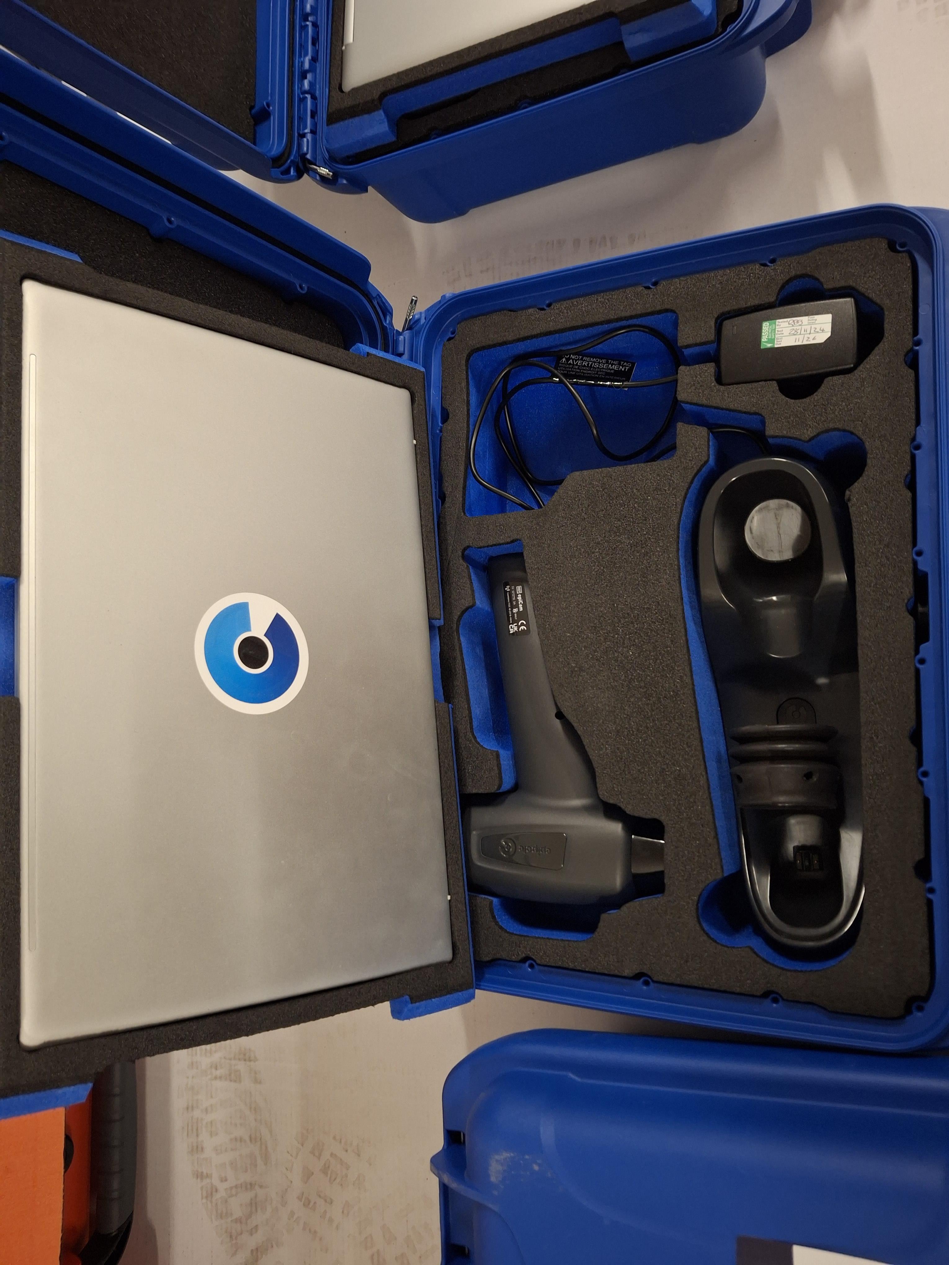 Epipole Epicam Retina Scanner with HP Pavilion 14-dv0521sa Laptop in Nanuk 920 Hard Case - photo 1