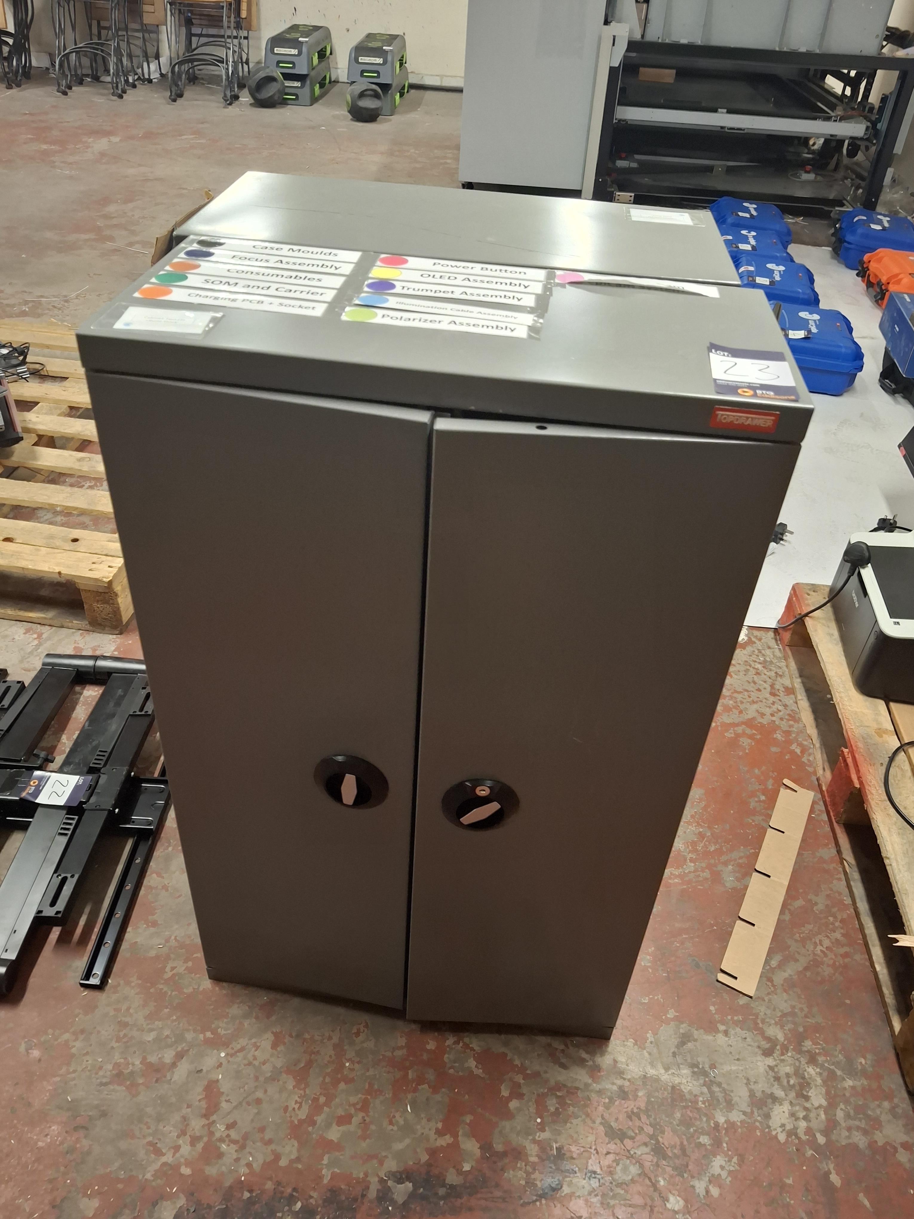 2 x Topdrawer Cabinets each with 48 Pull Out Compartments - photo 1