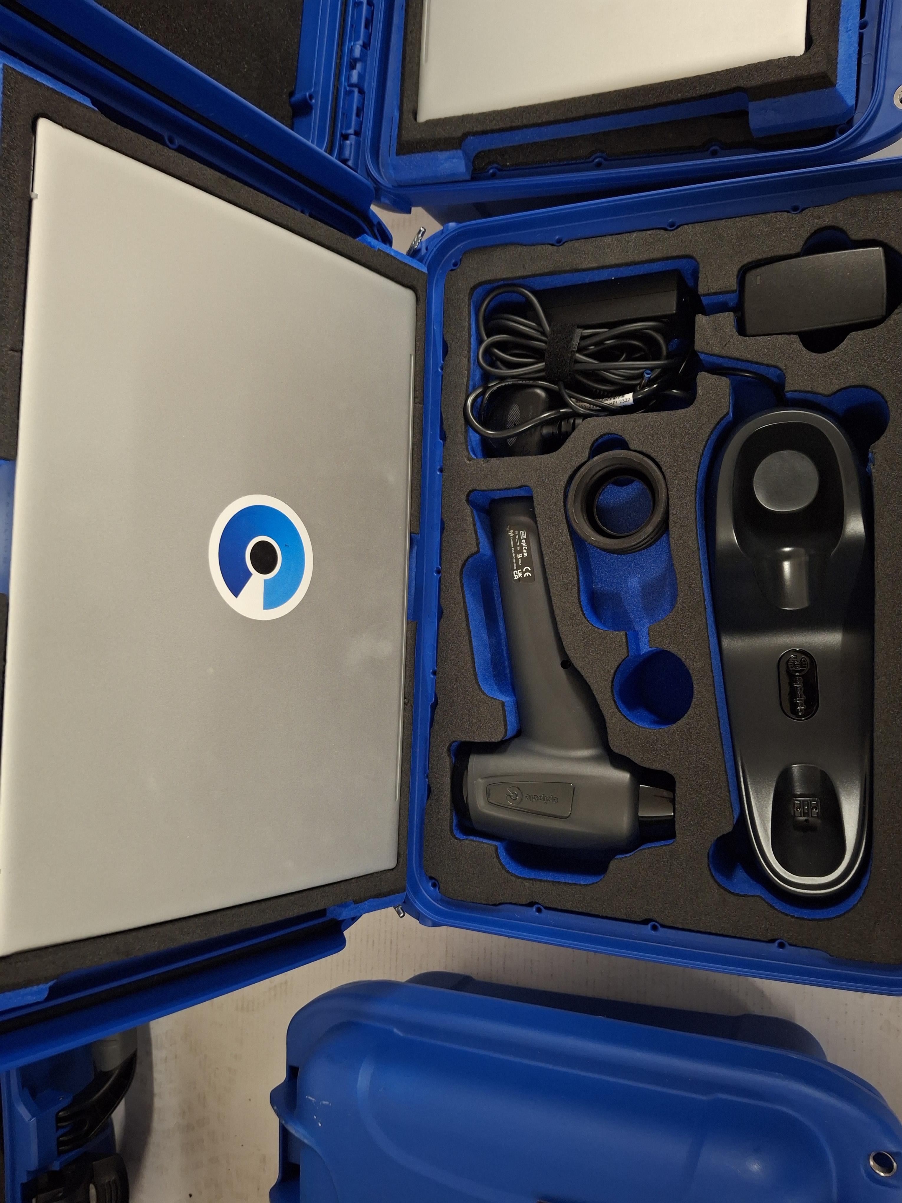 Epipole Epicam Retina Scanner with HP Pavilion 14-dv0521sa Laptop in Nanuk 920 Hard Case - photo 1