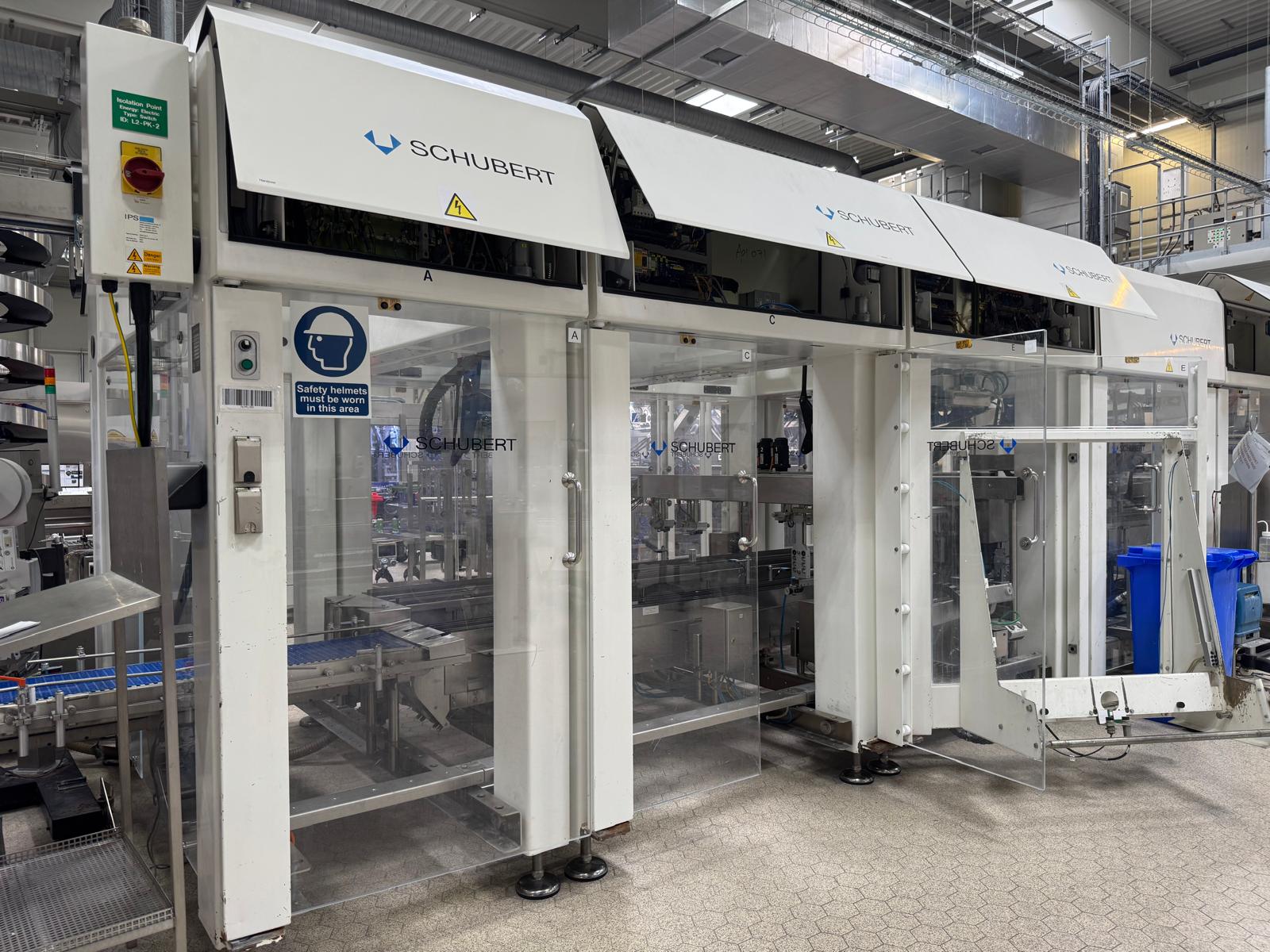 Schubert Case Erector/Packer. Designed for placing 6/8/12 100ml bottles into cardboard sleeve and th - photo 1