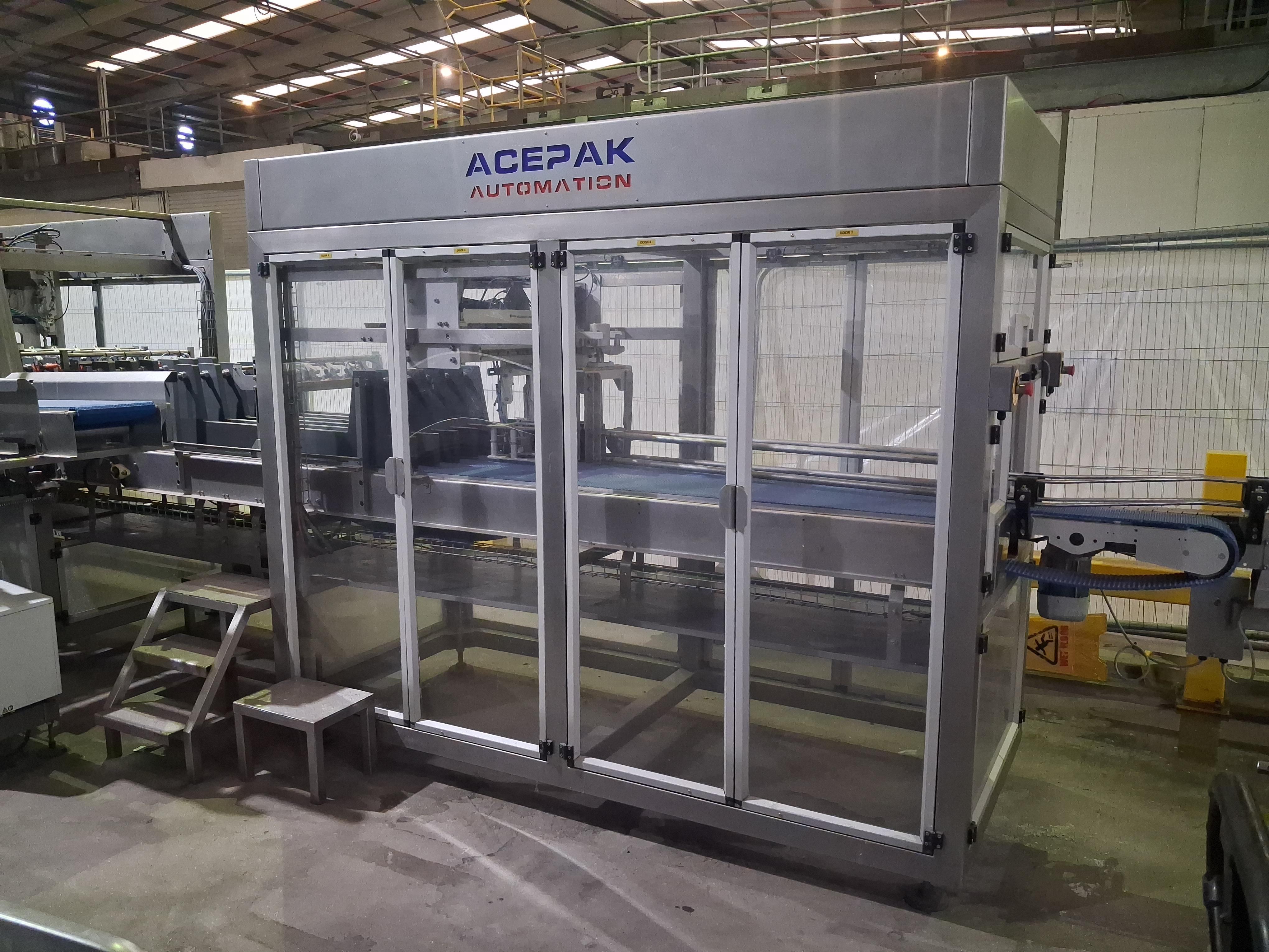 ACEPAK WAP CASE PACKER C/W 5 LANE COLLATOR - photo 1