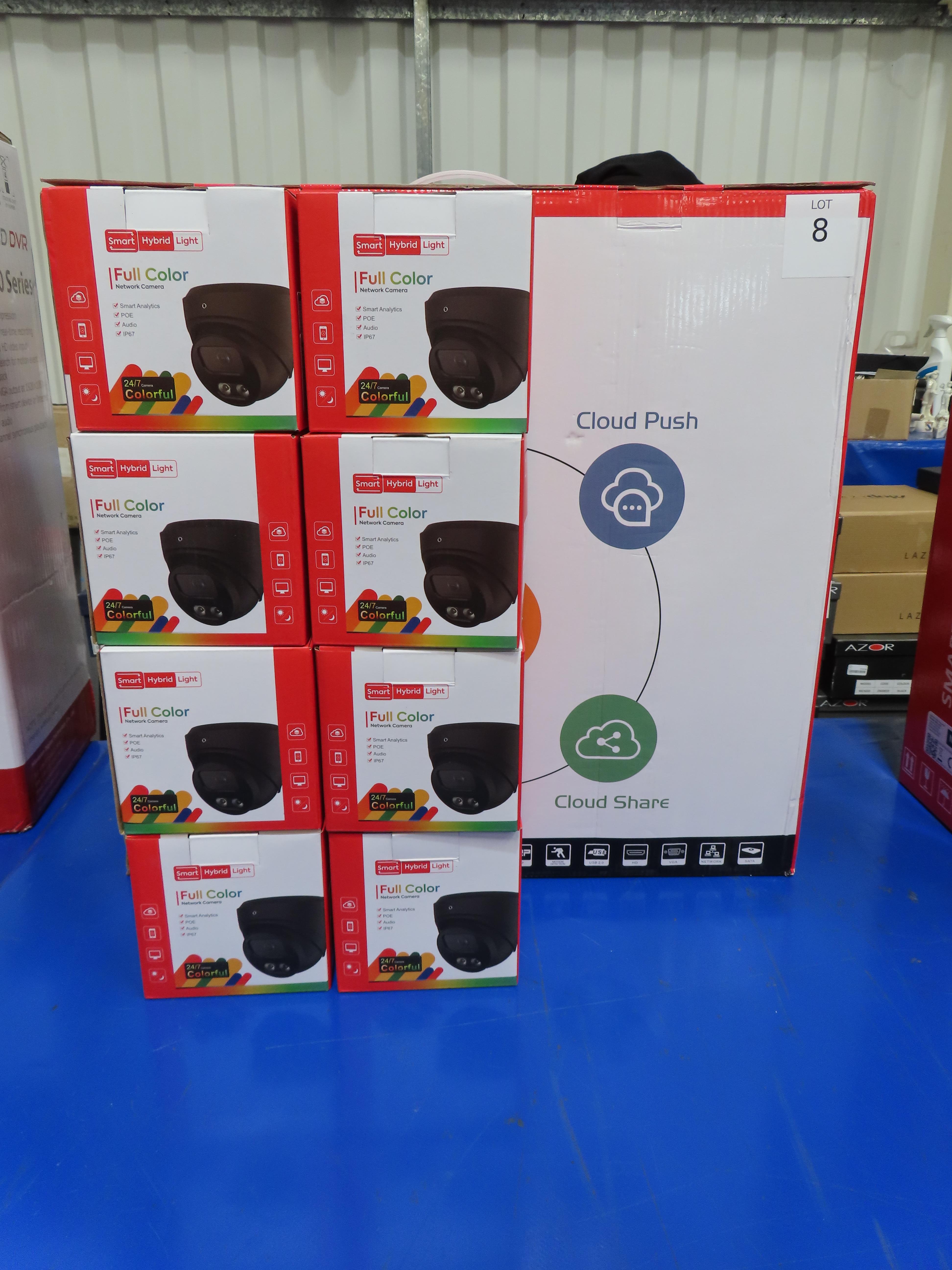 Smart NVR Model 904.423 with 8x Smart Hybrid Cameras- Please see photos for model numbers - photo 1