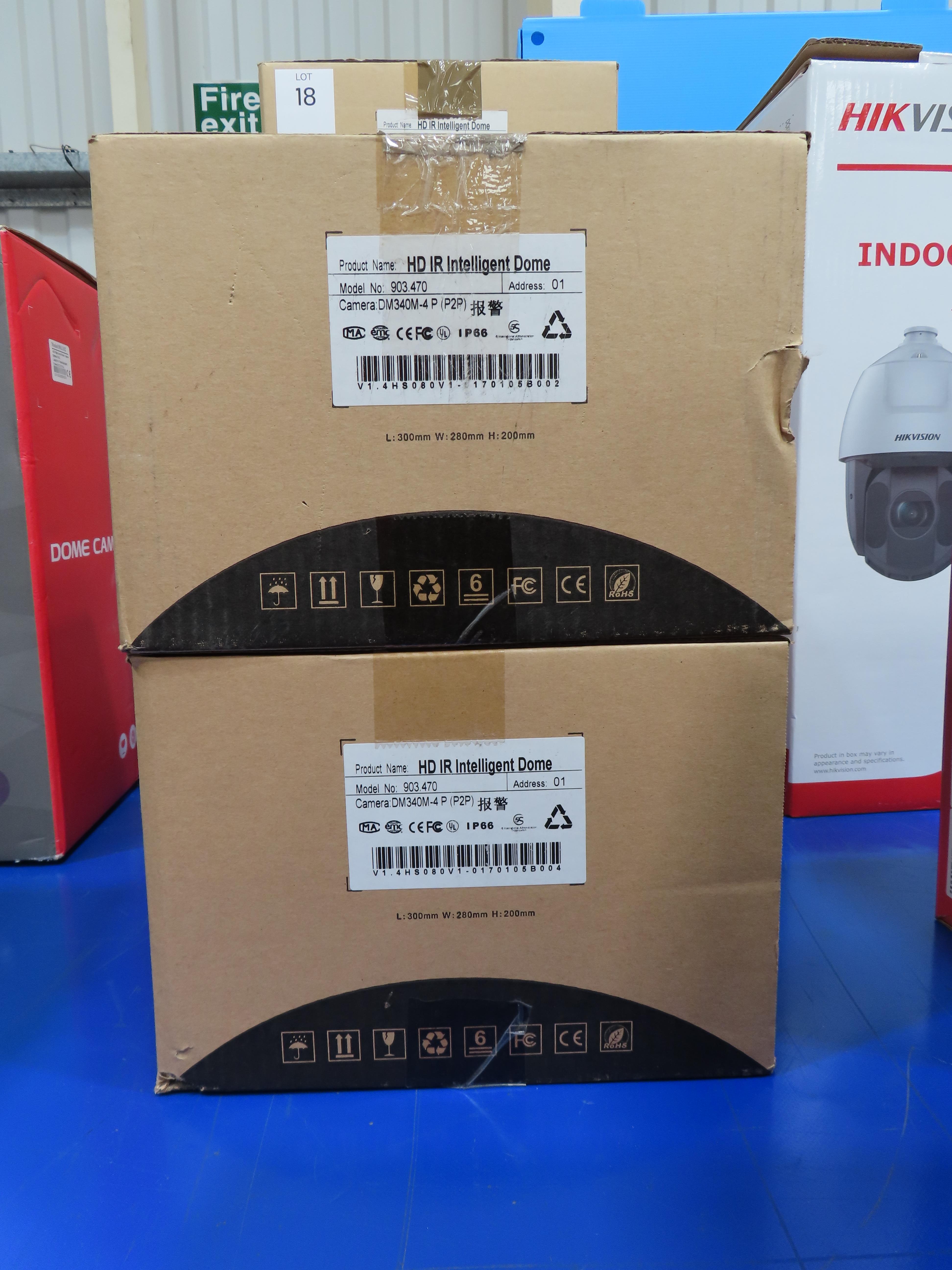 2x Mini HD IR Intelligent High Speed Dome Camera Model 903.470 - photo 1