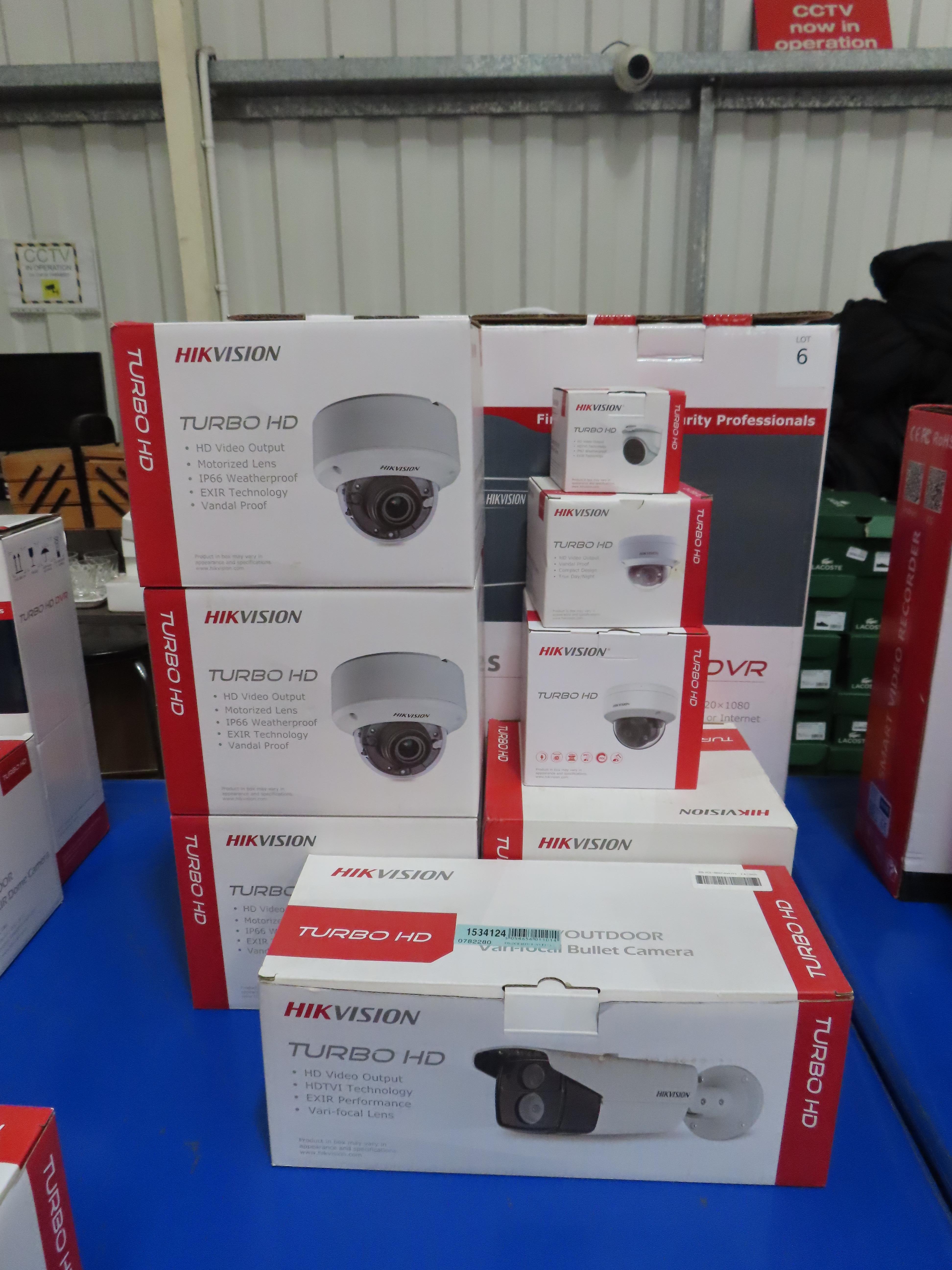 Hikvision Turbo HD DVR DS-8100 Series DVR with 8x Hikvision Turbo HD Cameras- Please see photos for - photo 1
