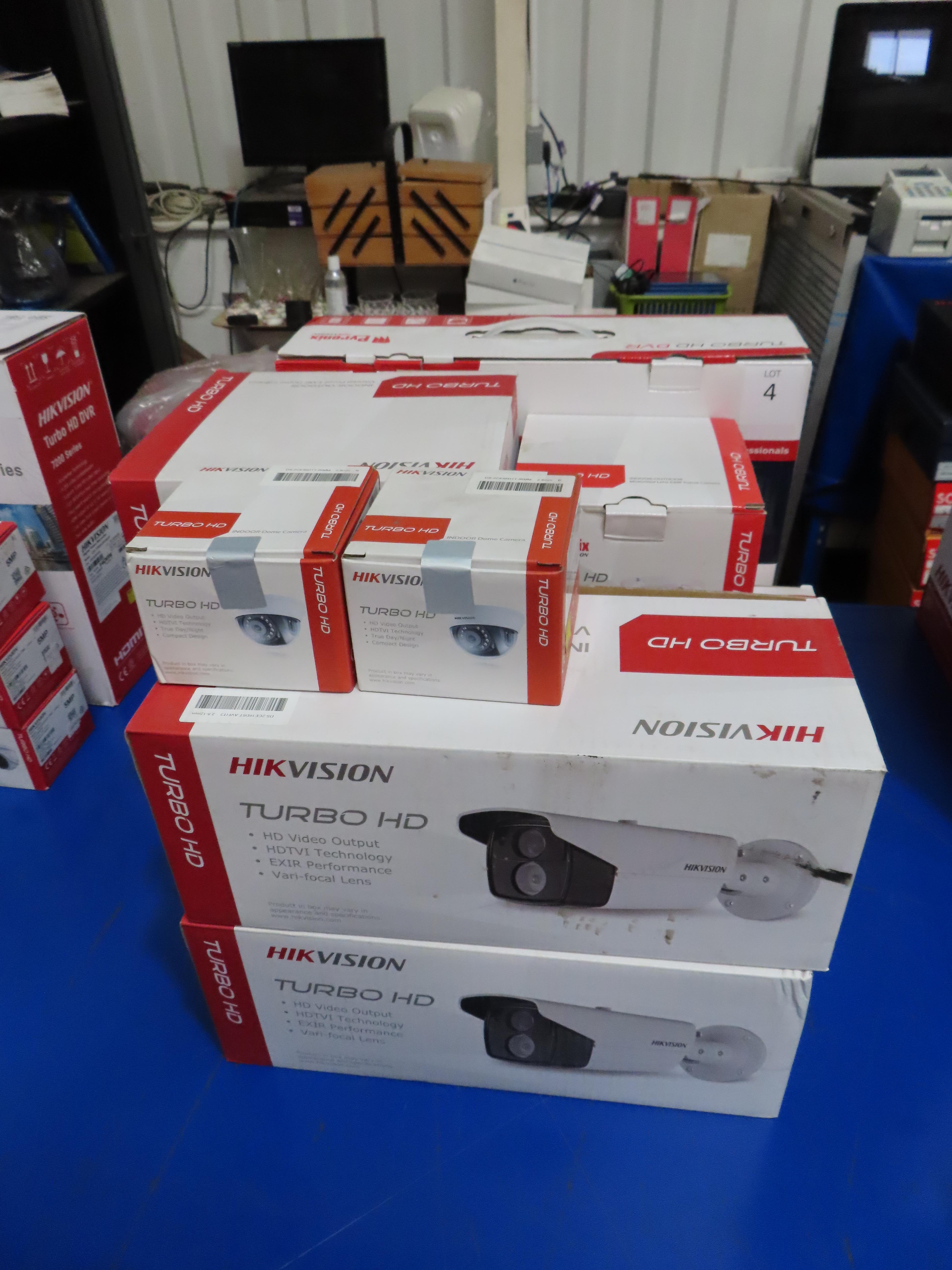 Hikvision Turbo HD DVR with 8x Hikvision Cameras- Please see photos for model numbers - photo 1