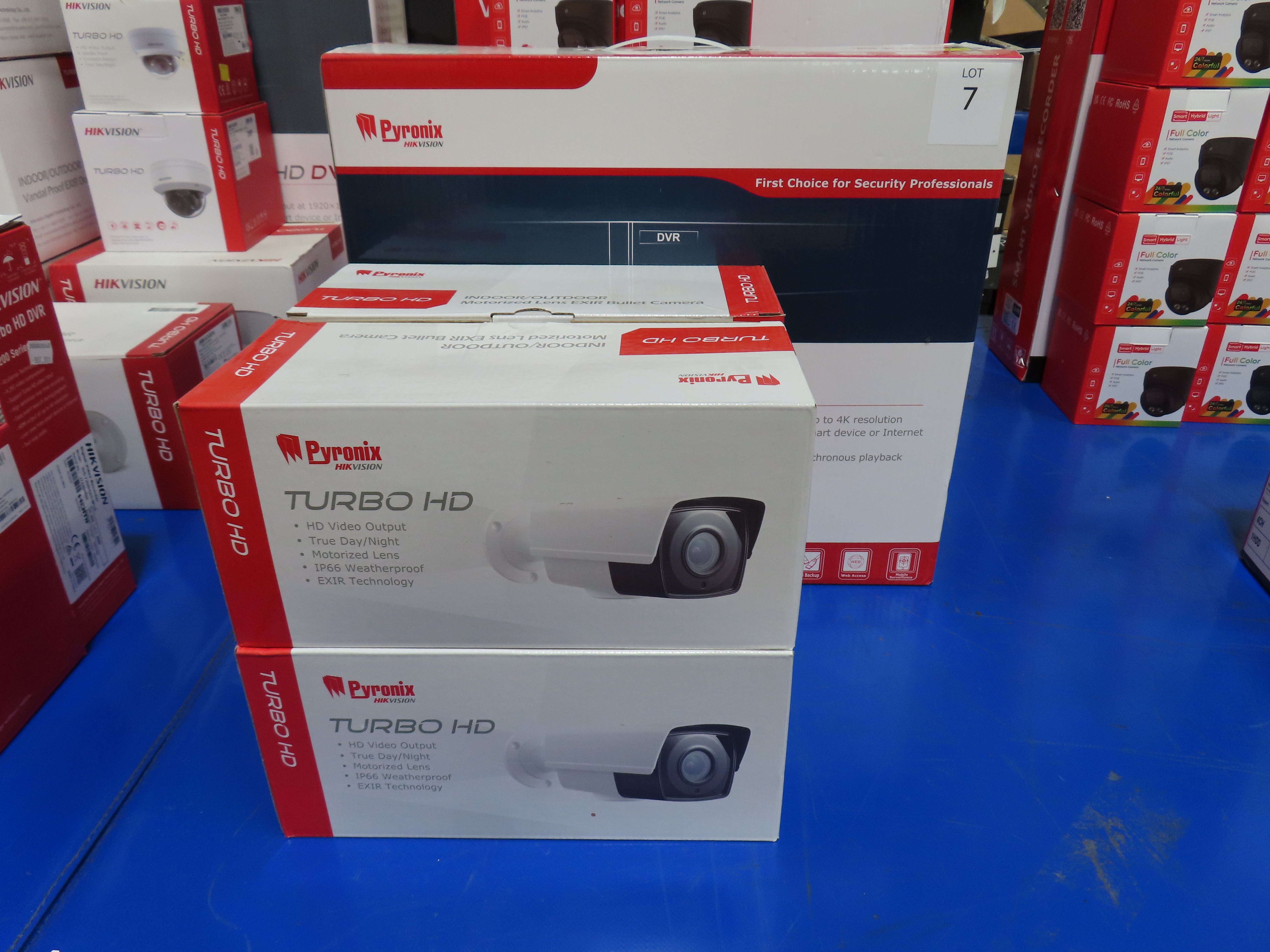 Hikvision Turbo DVR with 4x Hikvision Cameras- Please see photos for model numbers - photo 1