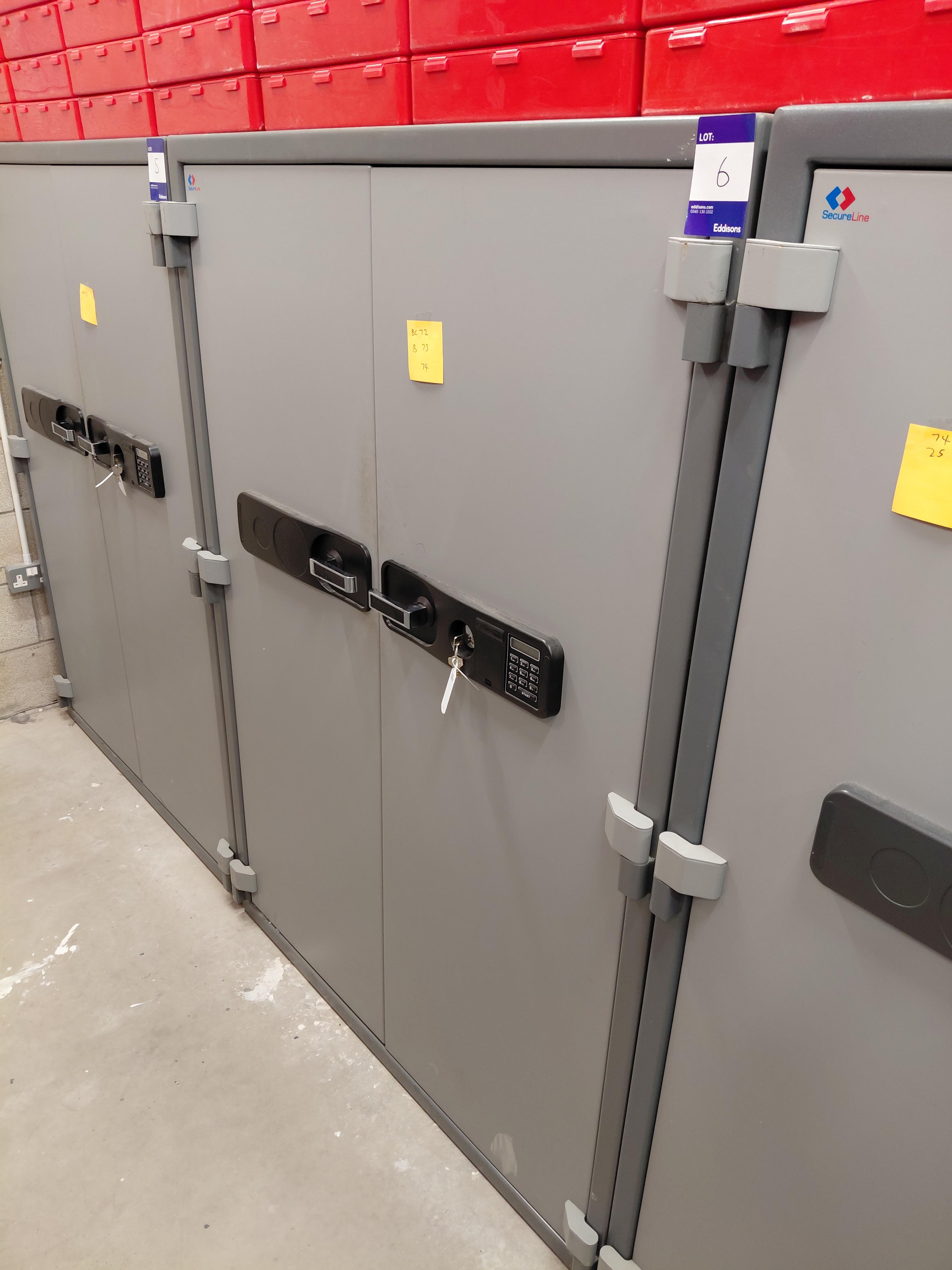 Secure Line Digitally locked heavy duty safe 1700mm (NT Fire 017 Certified) (h) x 1200mm (w) x 660mm - photo 1