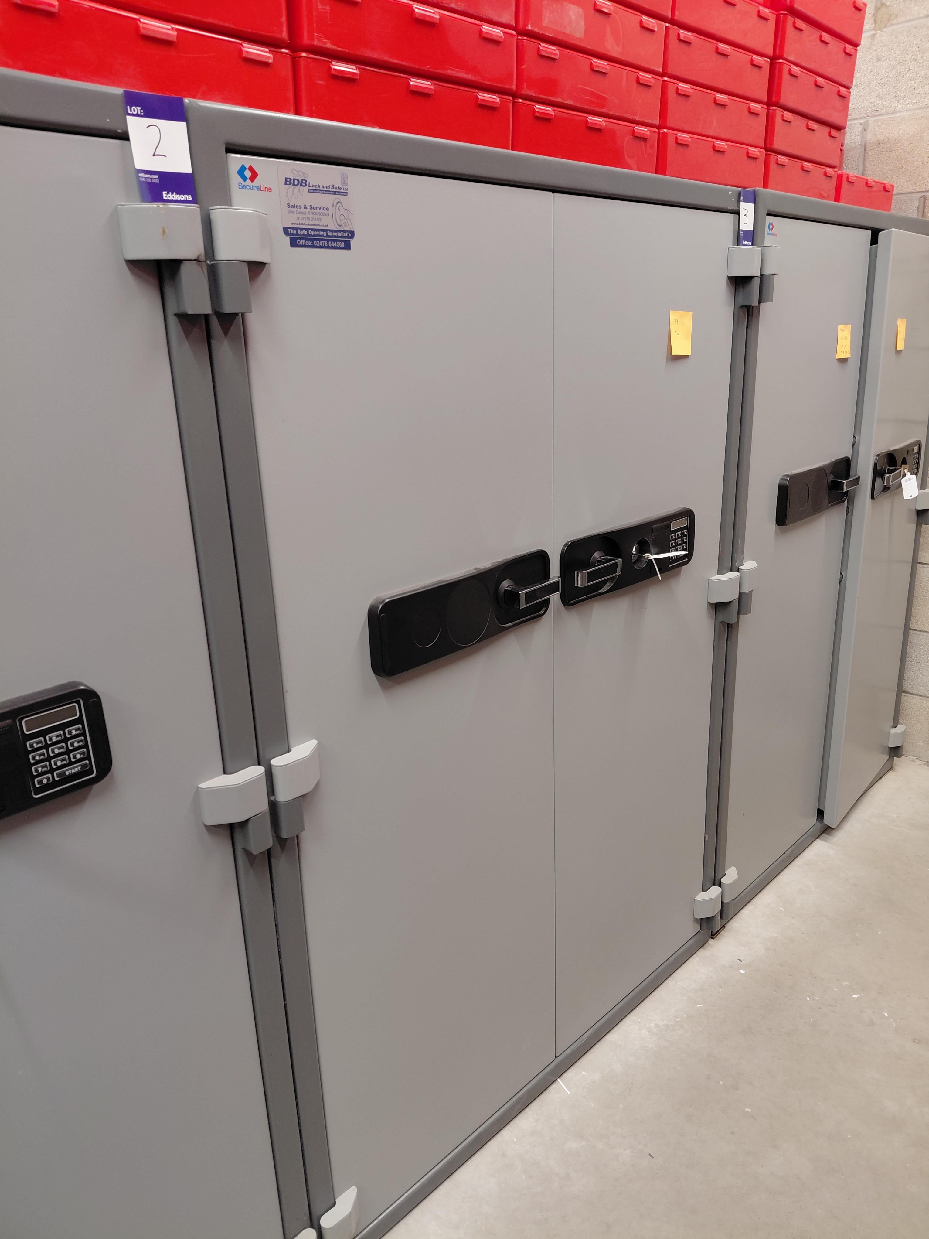 Secure Line Digitally locked heavy duty safe 1700mm (NT Fire 017 Certified) (h) x 1200mm (w) x 660mm - photo 1