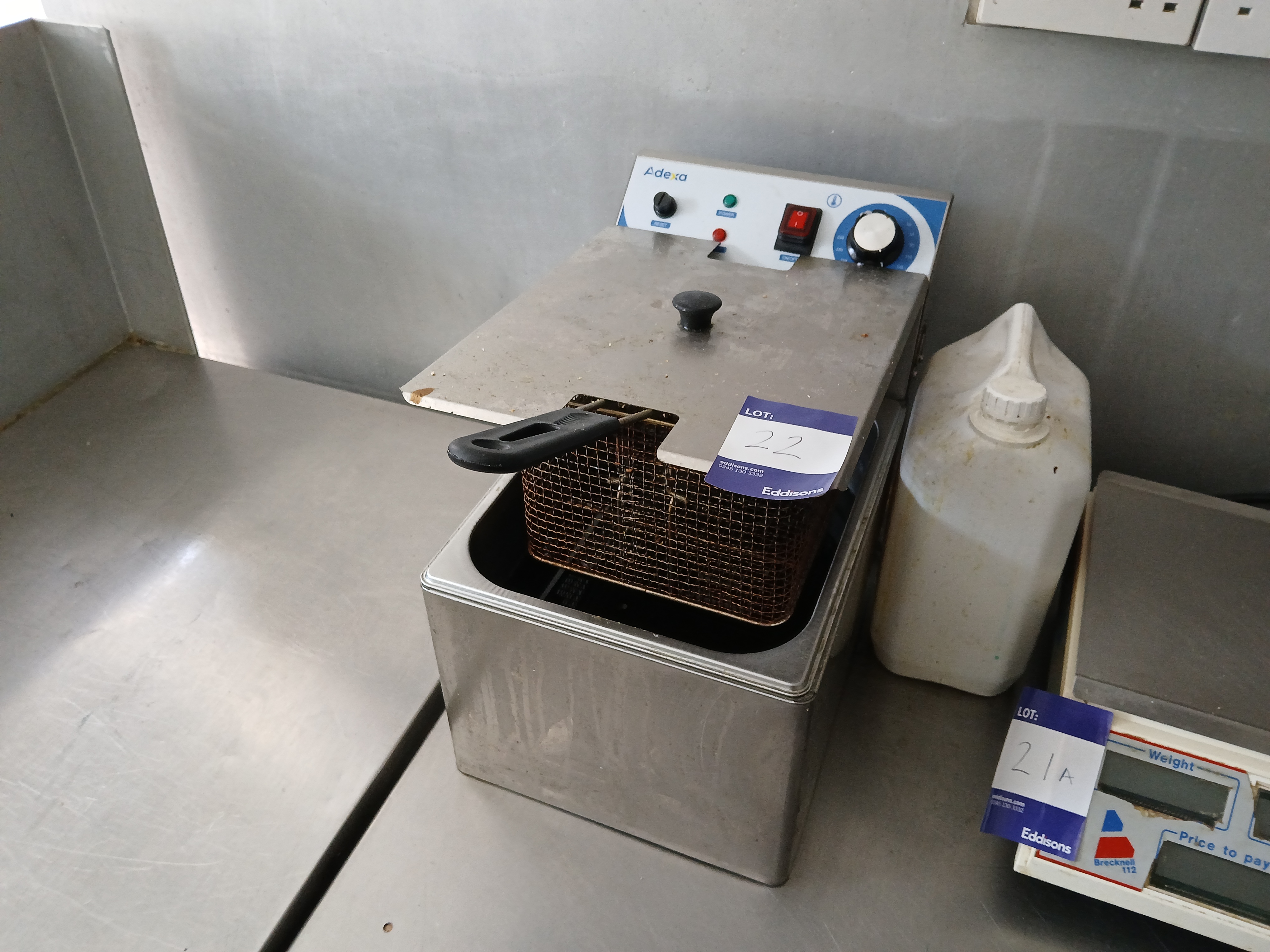Adexa Single Basket Countertop Fryer (sold subject to vendors acceptance of winning bid) - photo 1