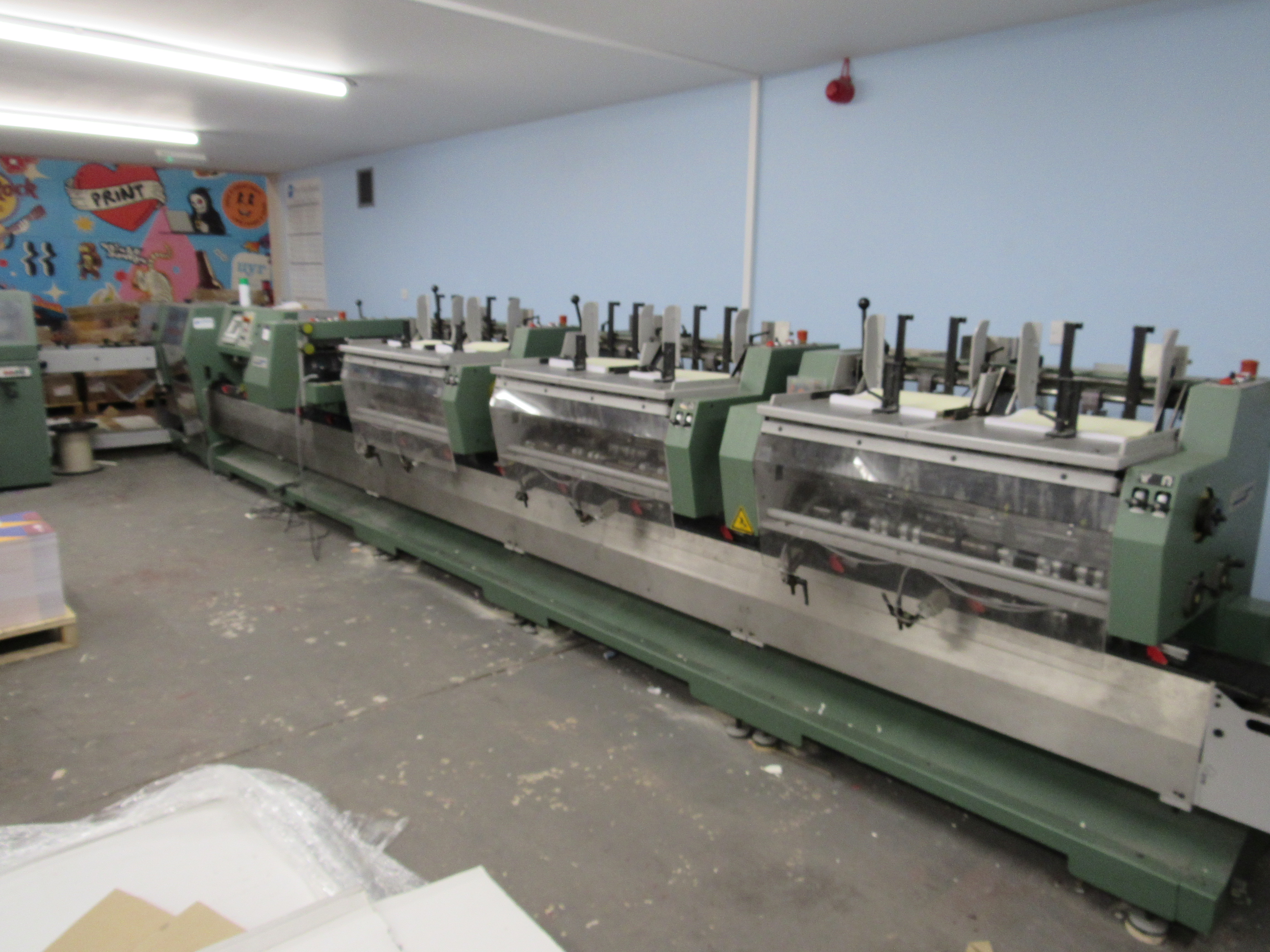 Muller Martini Saddle Stitching line, 2004, 1528.0417, Serial Number NN17183-Z0795706, with RIMA sys - photo 1